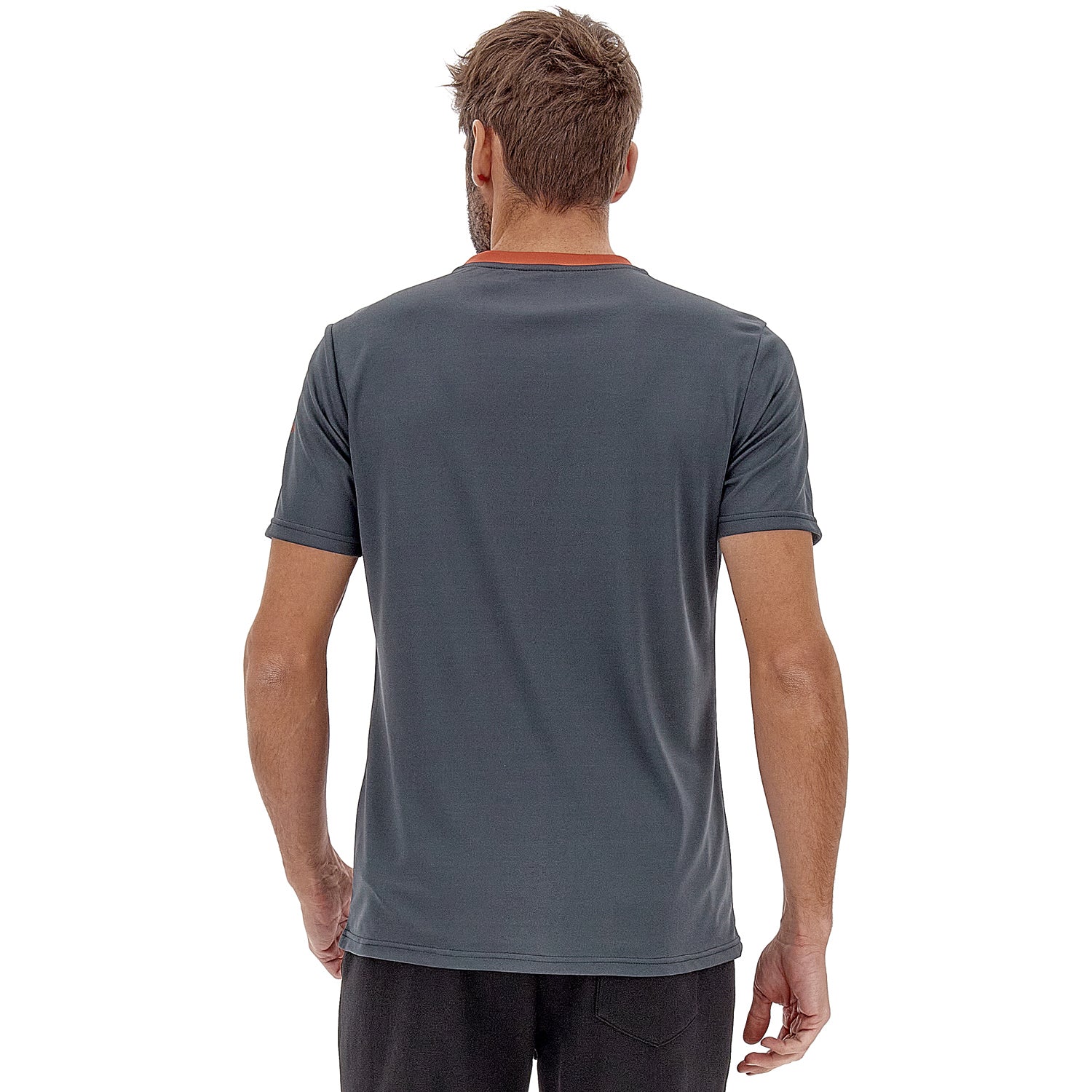 UOMO MAGLIETTA LOGO GRIGIO SCURO 220182 014 02