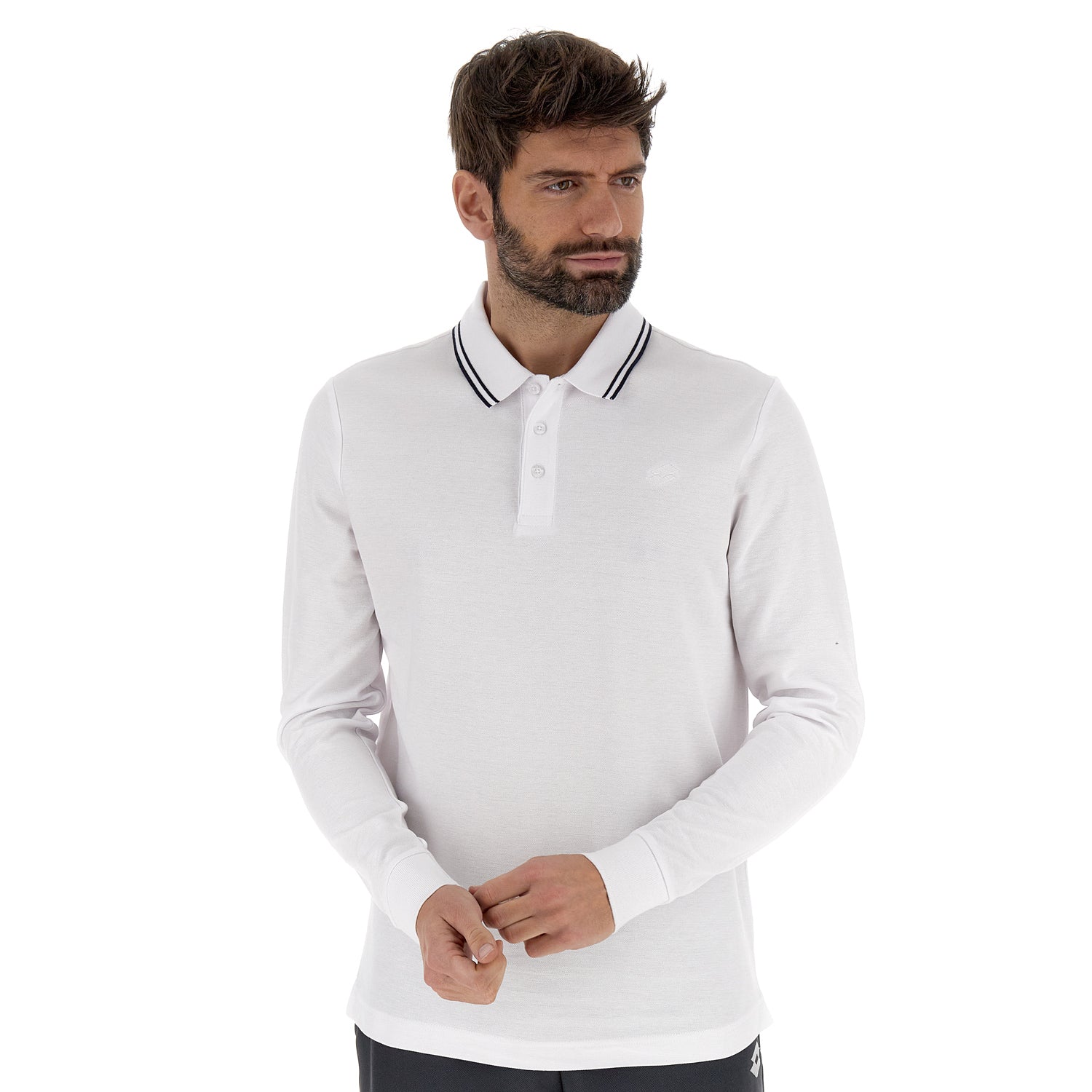 UOMO POLO CLASSICA BIANCO 220205 1Q5 01