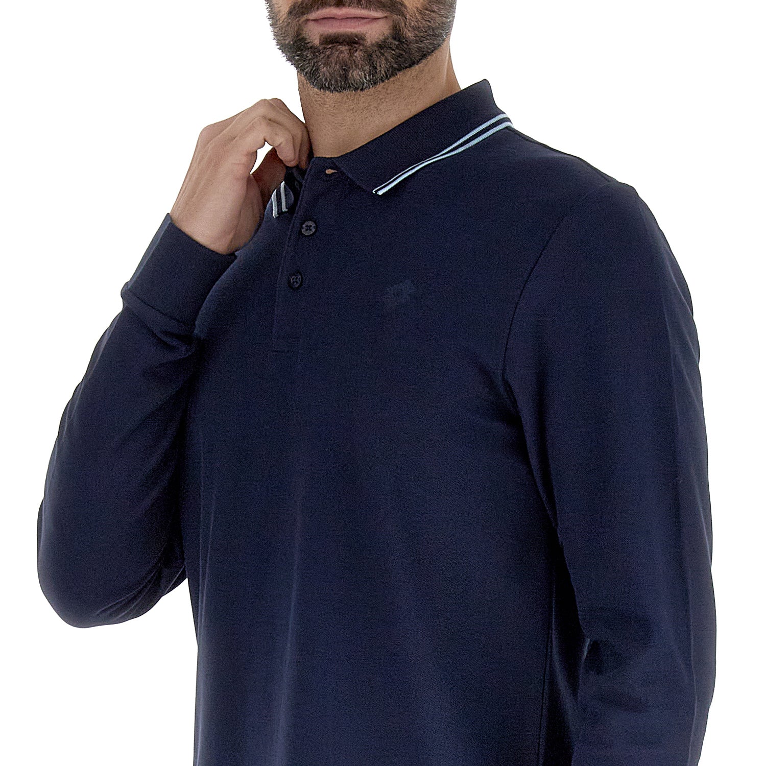 UOMO POLO CLASSICA BLU SCURO 220205 B72 03