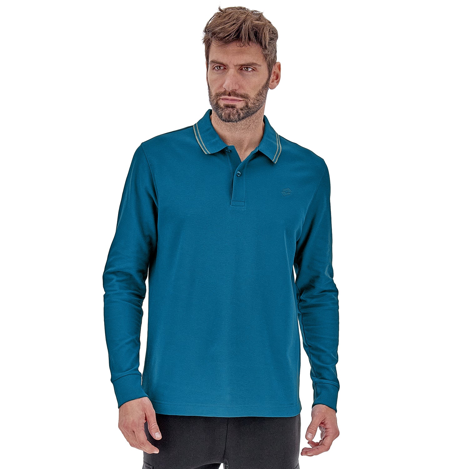 UOMO POLO CLASSICA BLU 220205 B7D 01
