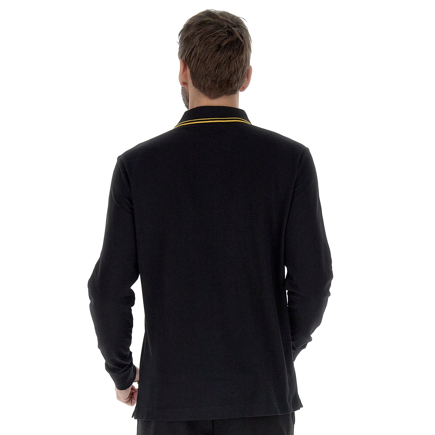 UOMO POLO CLASSICA NERO 220205 B7F 02