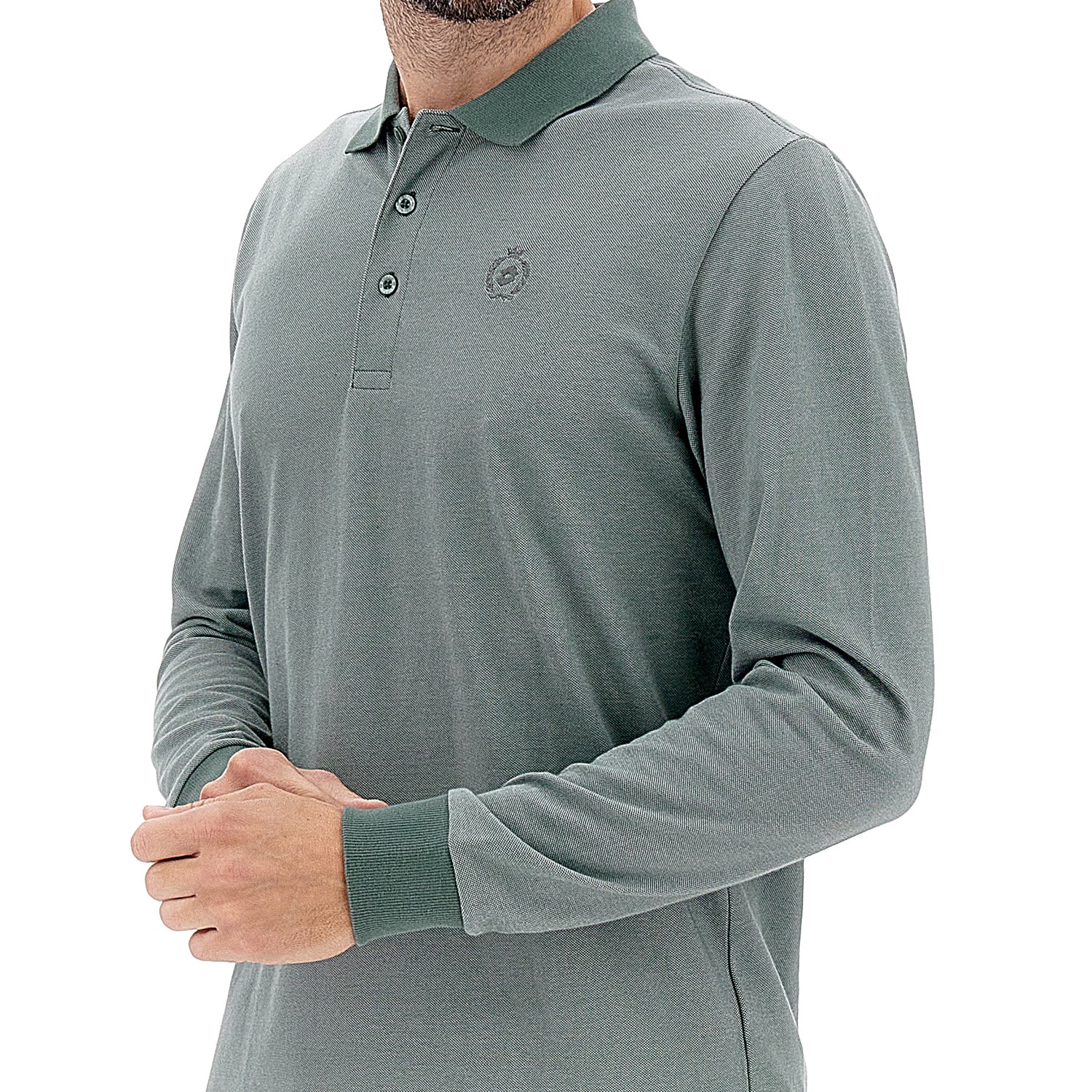 UOMO POLO FIRENZE VERDE SCURO 220208 AXQ 03