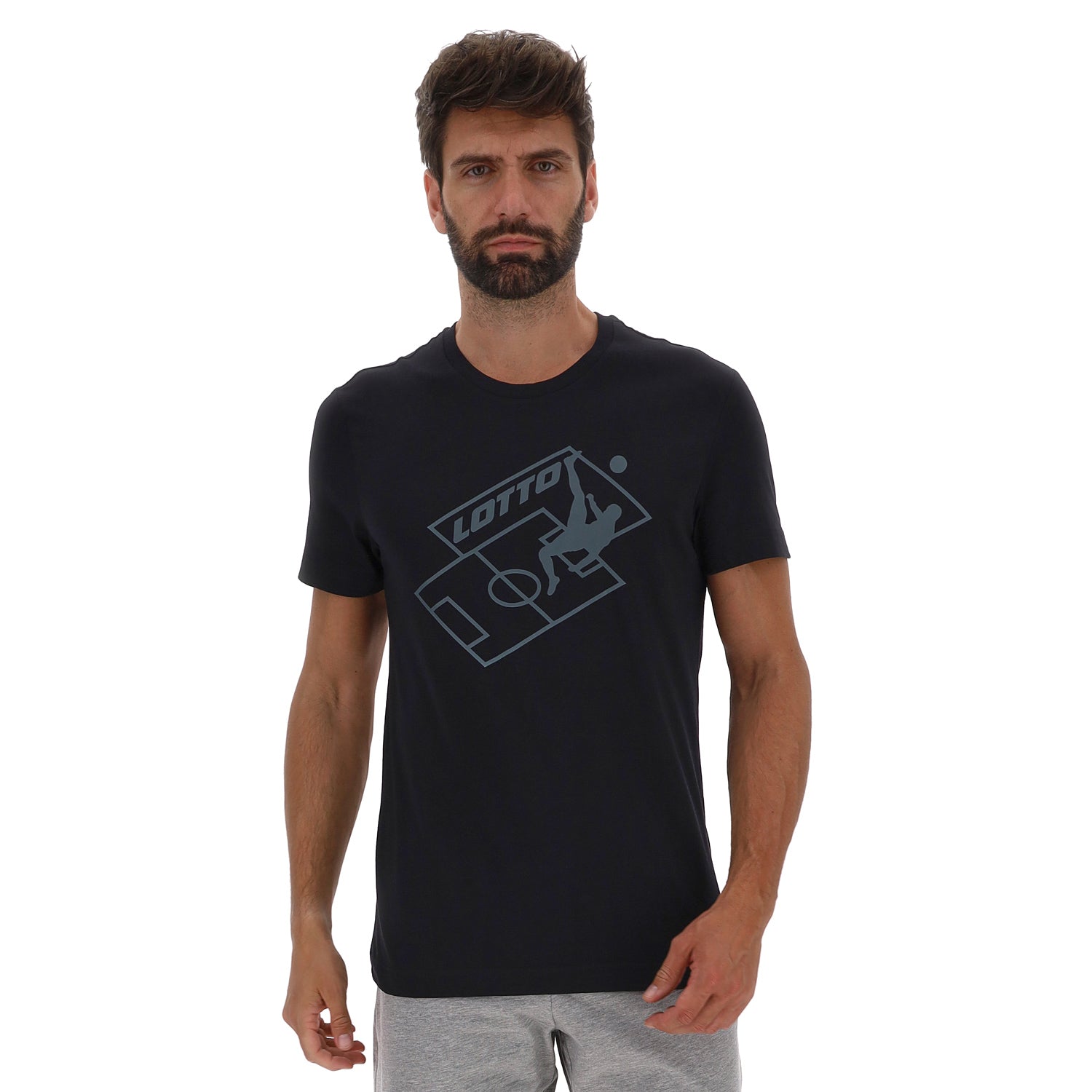 UOMO MAGLIETTA CLUB NERO 220210 1CL 01