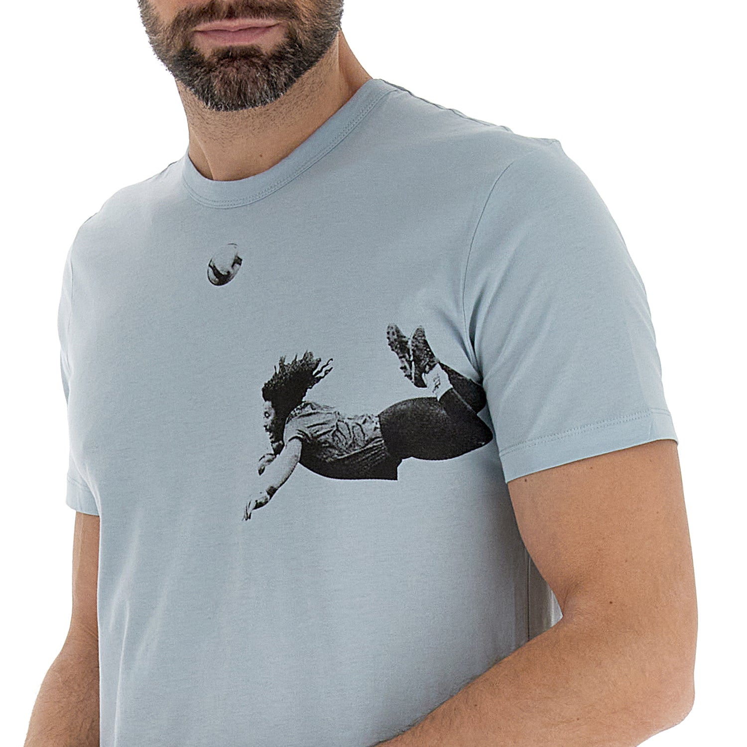 UOMO MAGLIETTA LOTTO NYC AZZURRO 220248 241 03