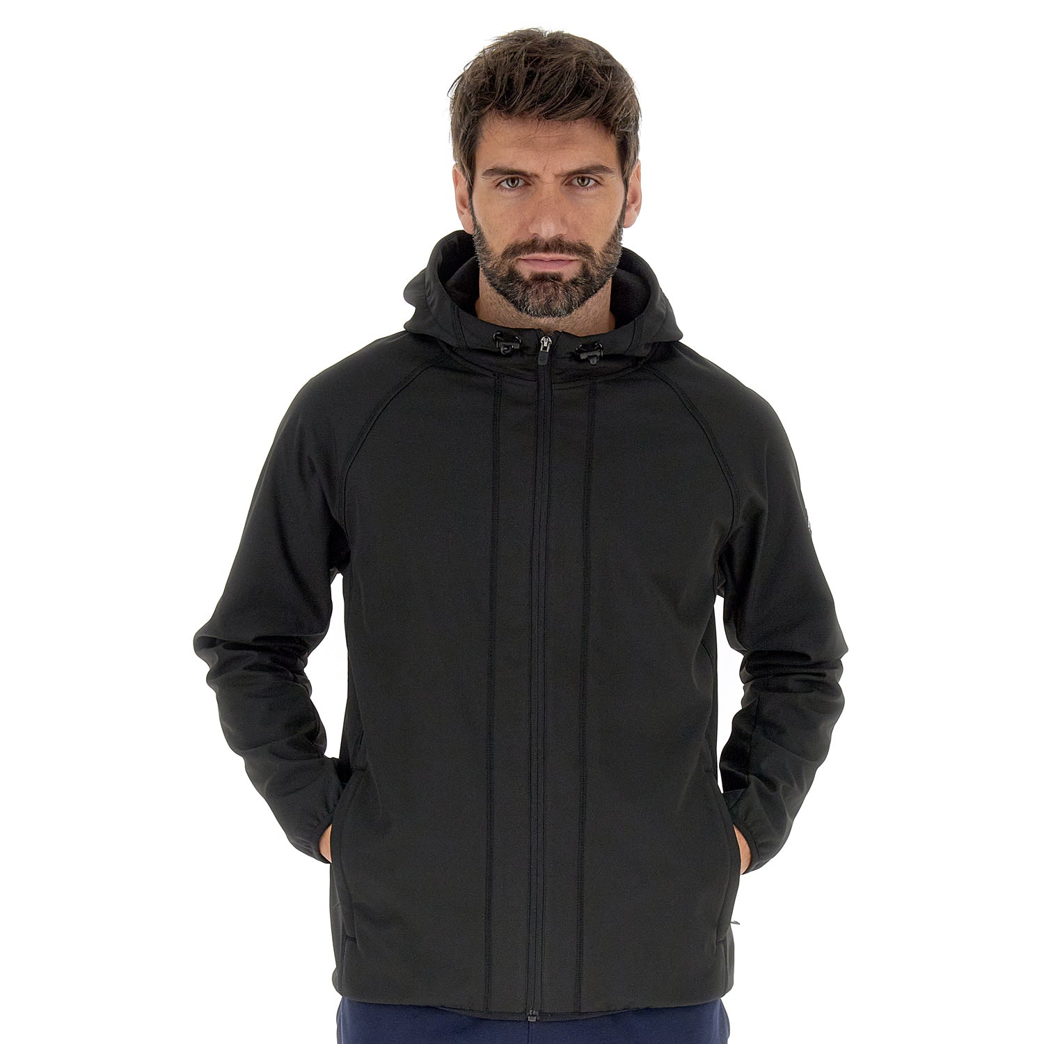 UOMO GIACCA BONDED NERO 220263 1CL 01