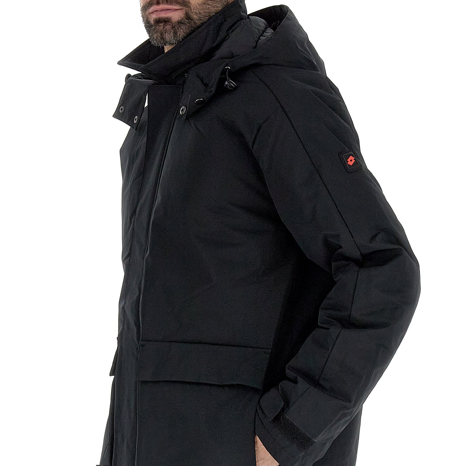 UOMO GIACCA IMBOTTITA CERVINO NERO 220266 1CL 03