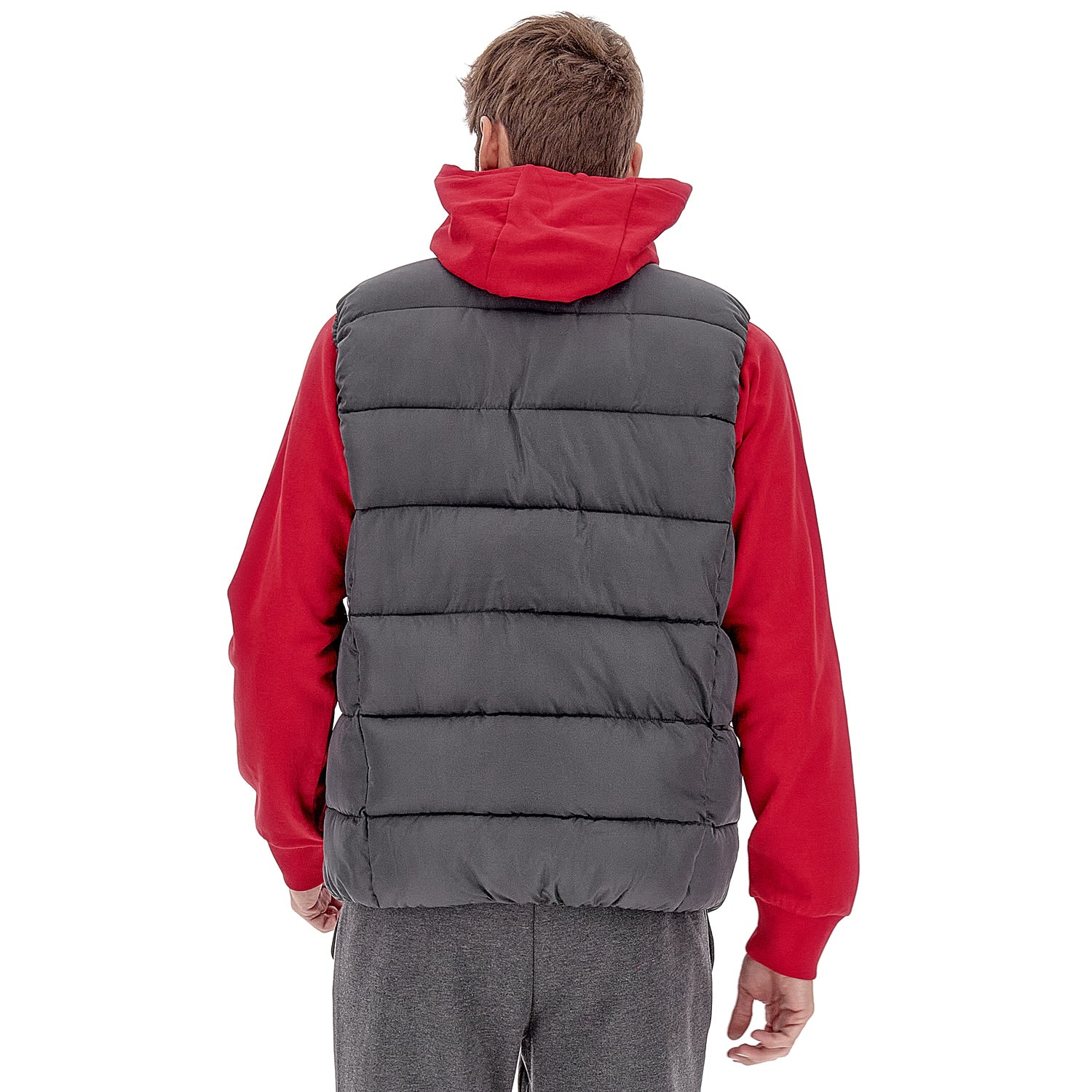 UOMO GILET DAVOS GRIGIO SCURO 220269 10B 02