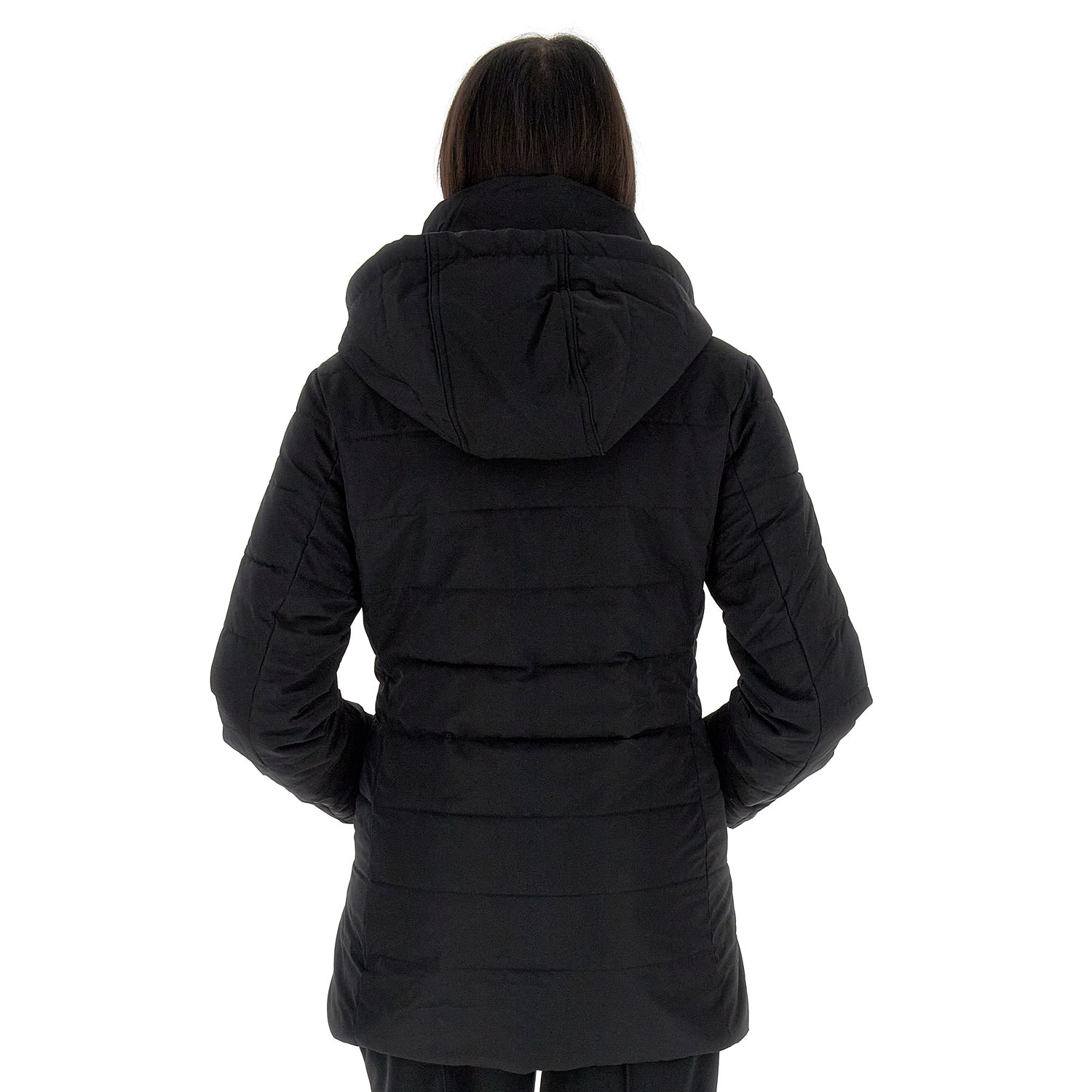 DONNA GIACCA IMBOTTITA CORVARA NERO 220271 1CL 02