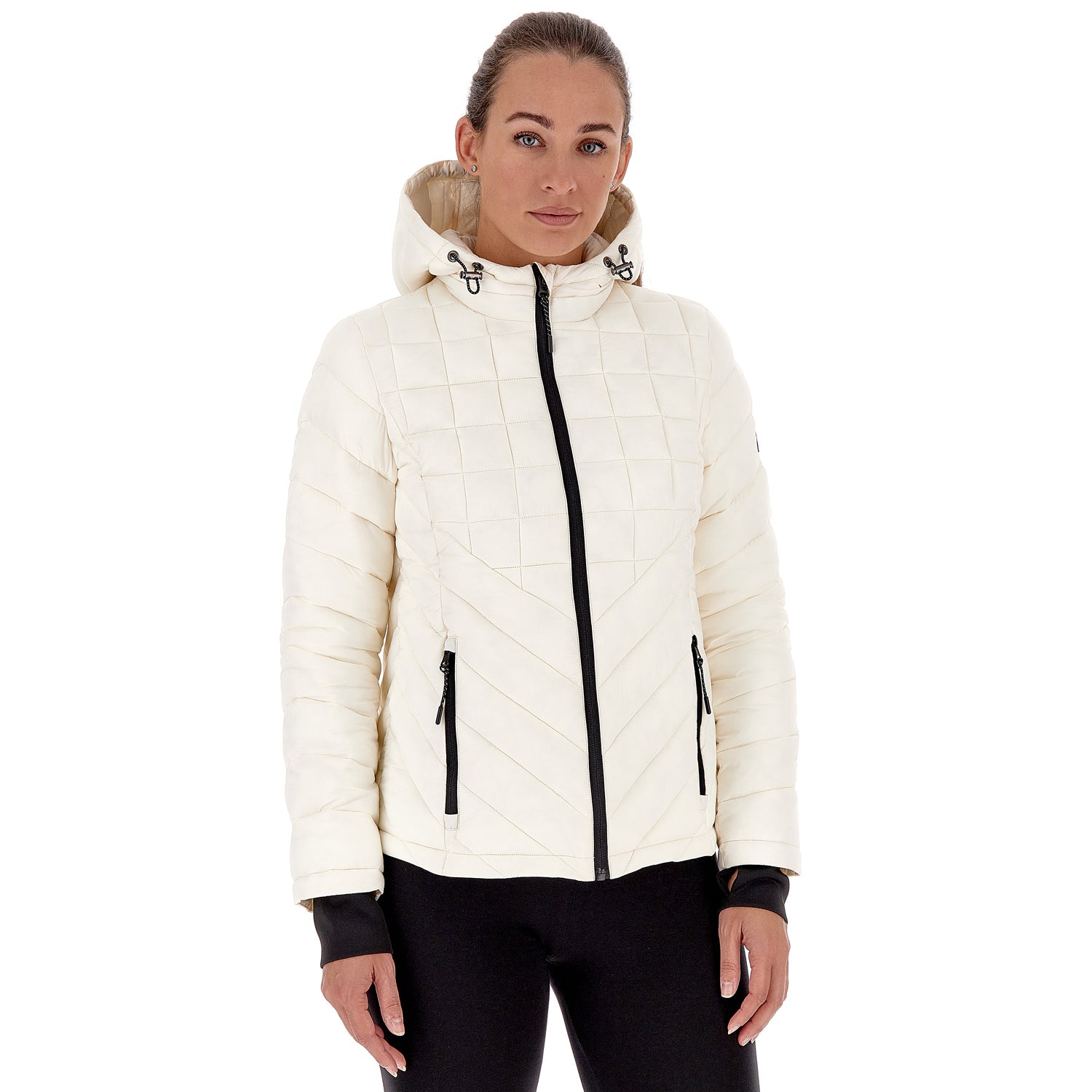 DONNA BOMBER CORTINA BIANCO 220272 N03 01