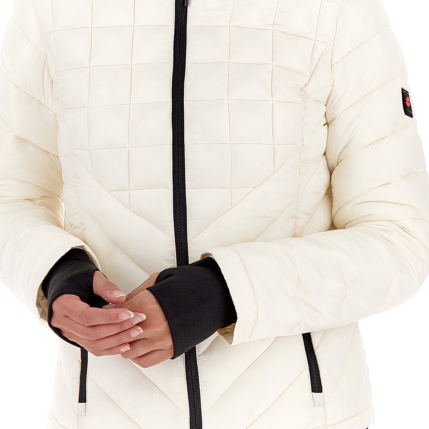 DONNA BOMBER CORTINA BIANCO 220272 N03 03