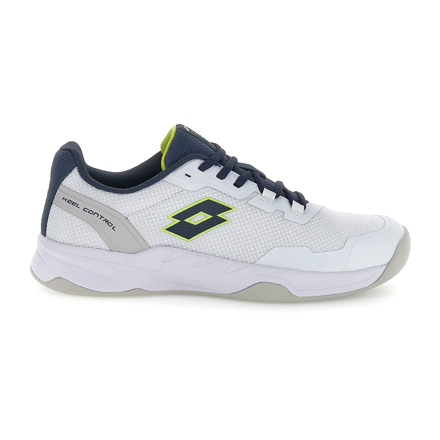 UOMO SCARPE TENNIS INDOOR CARPET MIRAGE 600 BIANCO 220391 8FX 01