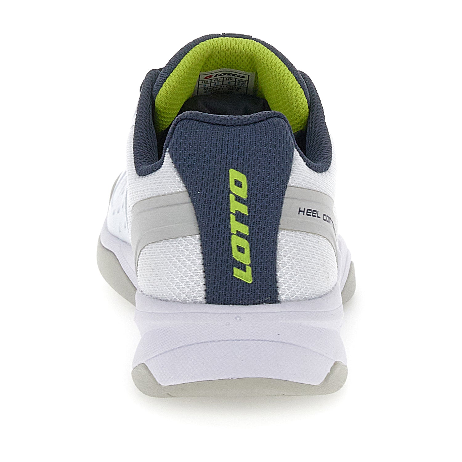 UOMO SCARPE TENNIS INDOOR CARPET MIRAGE 600 BIANCO 220391 8FX 05