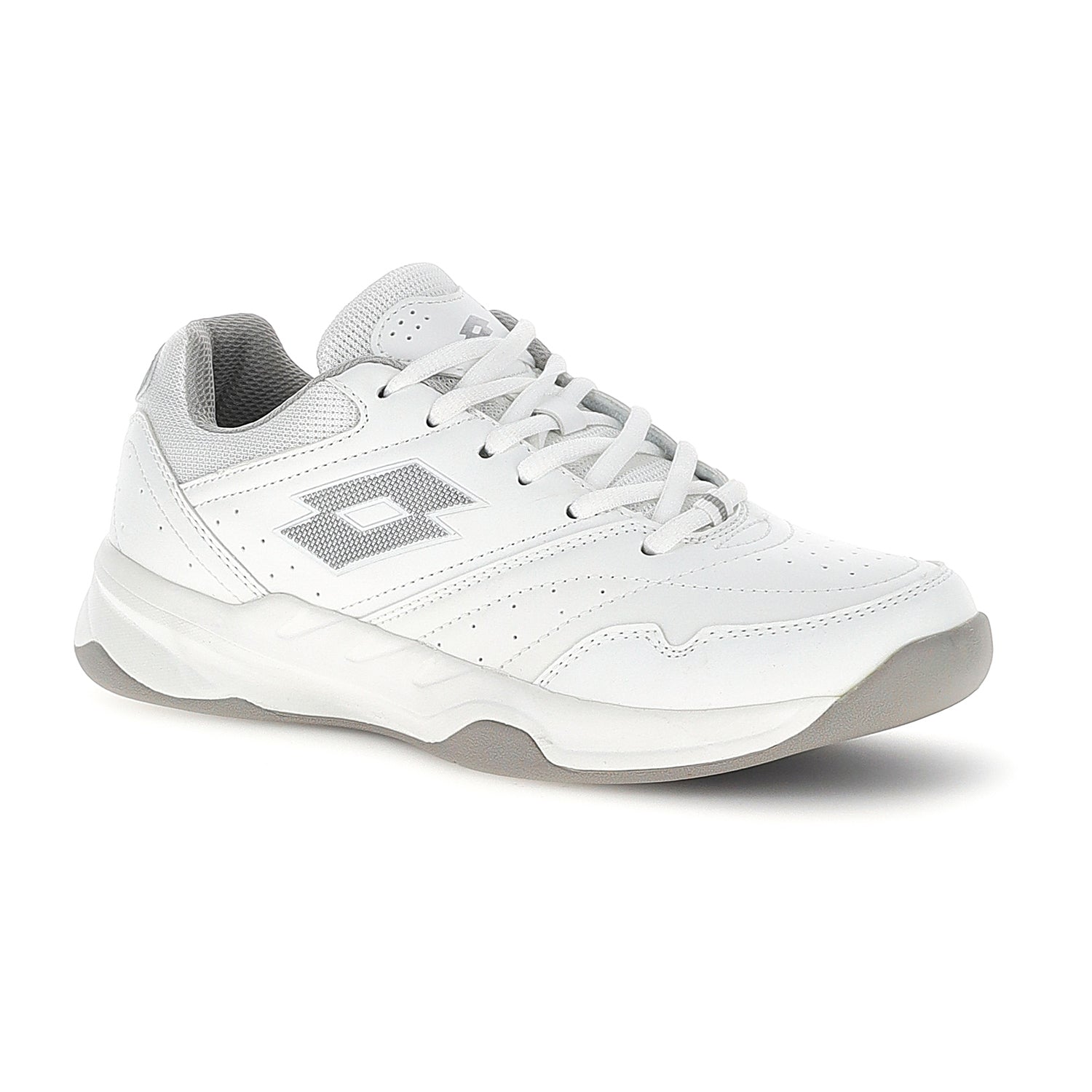 DONNA SCARPE TENNIS INDOOR CARPET MIRAGE 600 BIANCO 220395 1GN 02