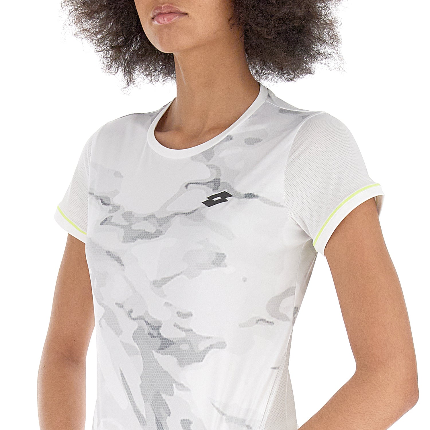 DONNA MAGLIETTA TENNIS TECH D1 BIANCO 220436 0F1 03