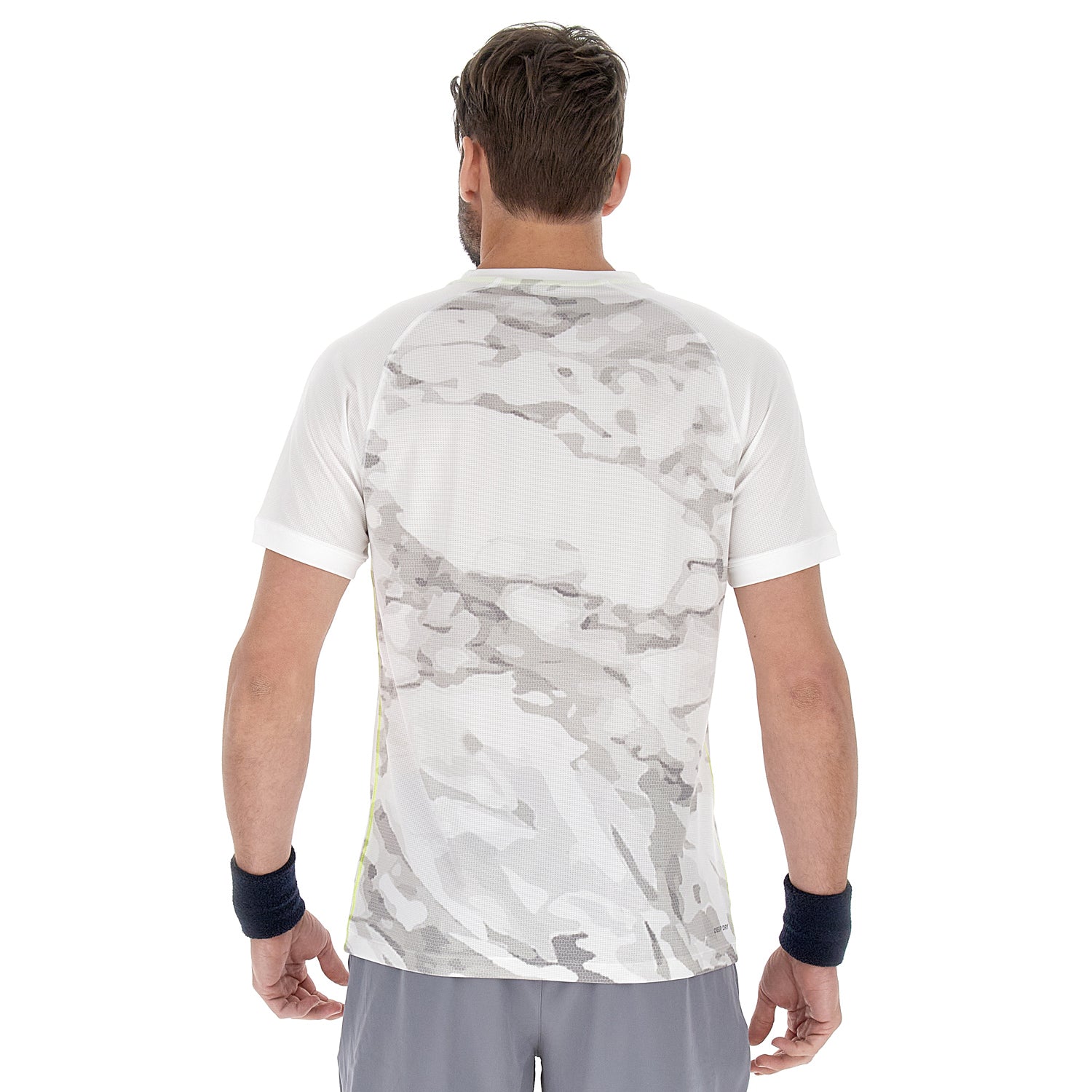 UOMO MAGLIETTA TENNIS TECH D1 BIANCO 220457 0F1 02