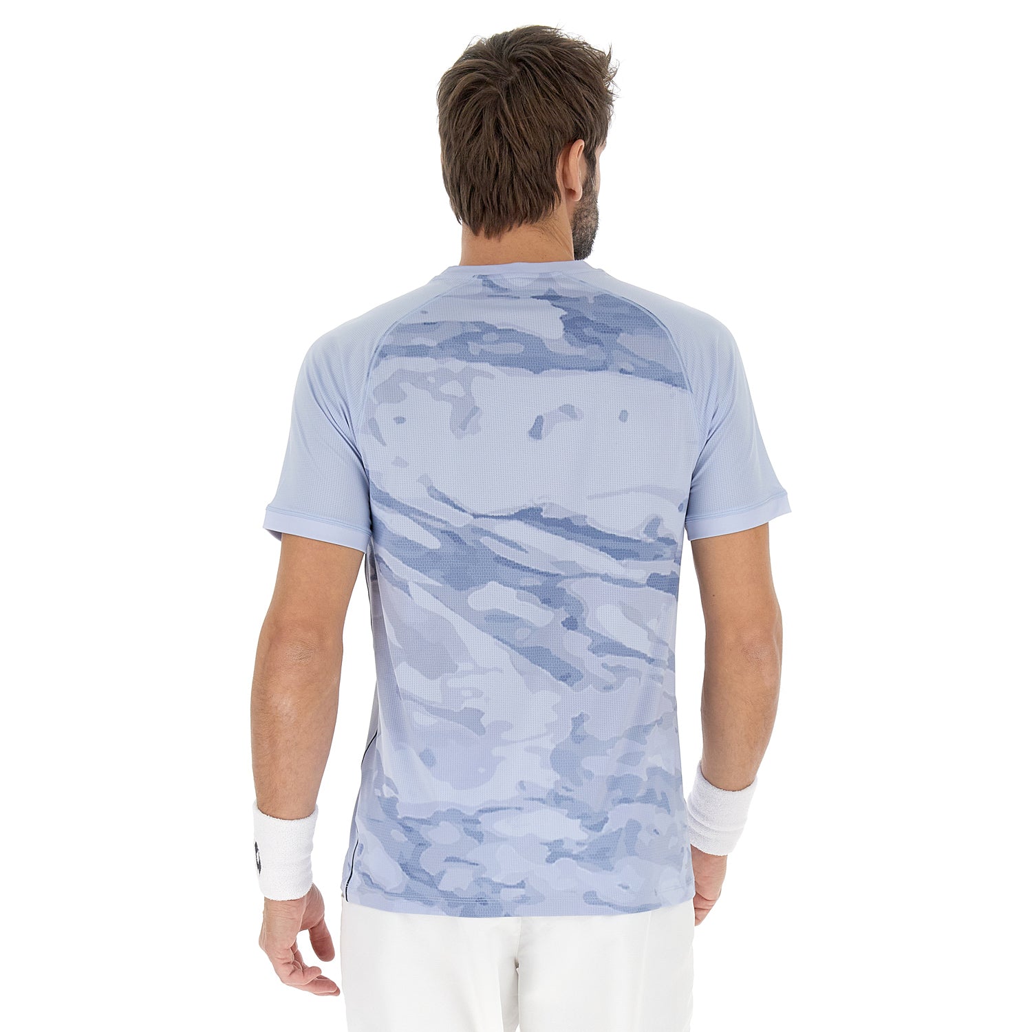 UOMO MAGLIETTA TENNIS TECH D1 AZZURRO 220457 997 02