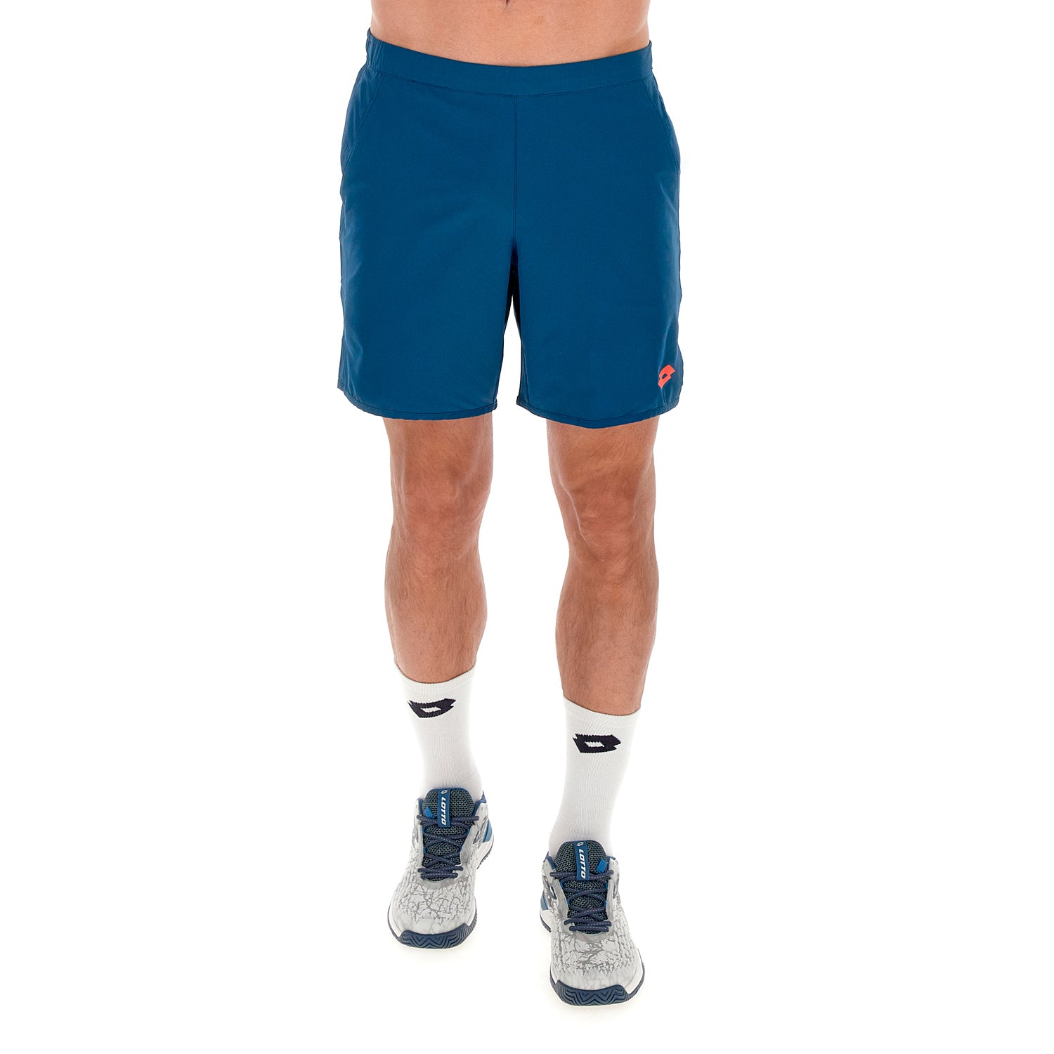 UOMO PANTALONI CORTI TENNIS TECH D1 BLU 220459 8HZ 01