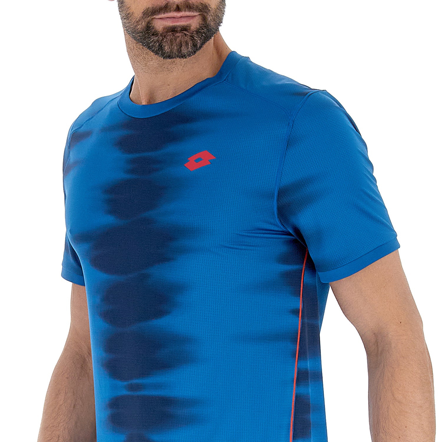 UOMO MAGLIETTA TENNIS TECH D2 BLU 220460 7FC 03