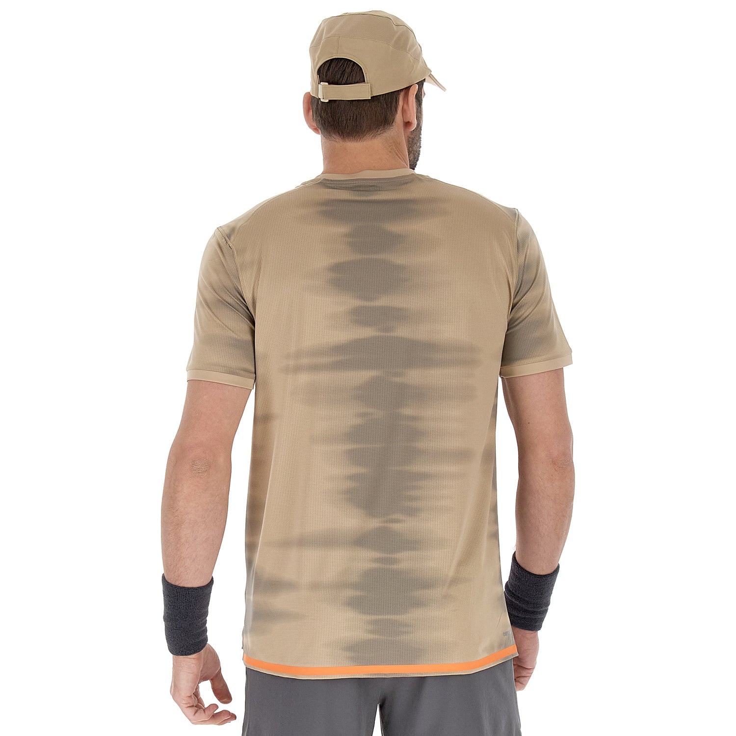 UOMO MAGLIETTA TENNIS TECH D2 BEIGE 220460 7RG 02