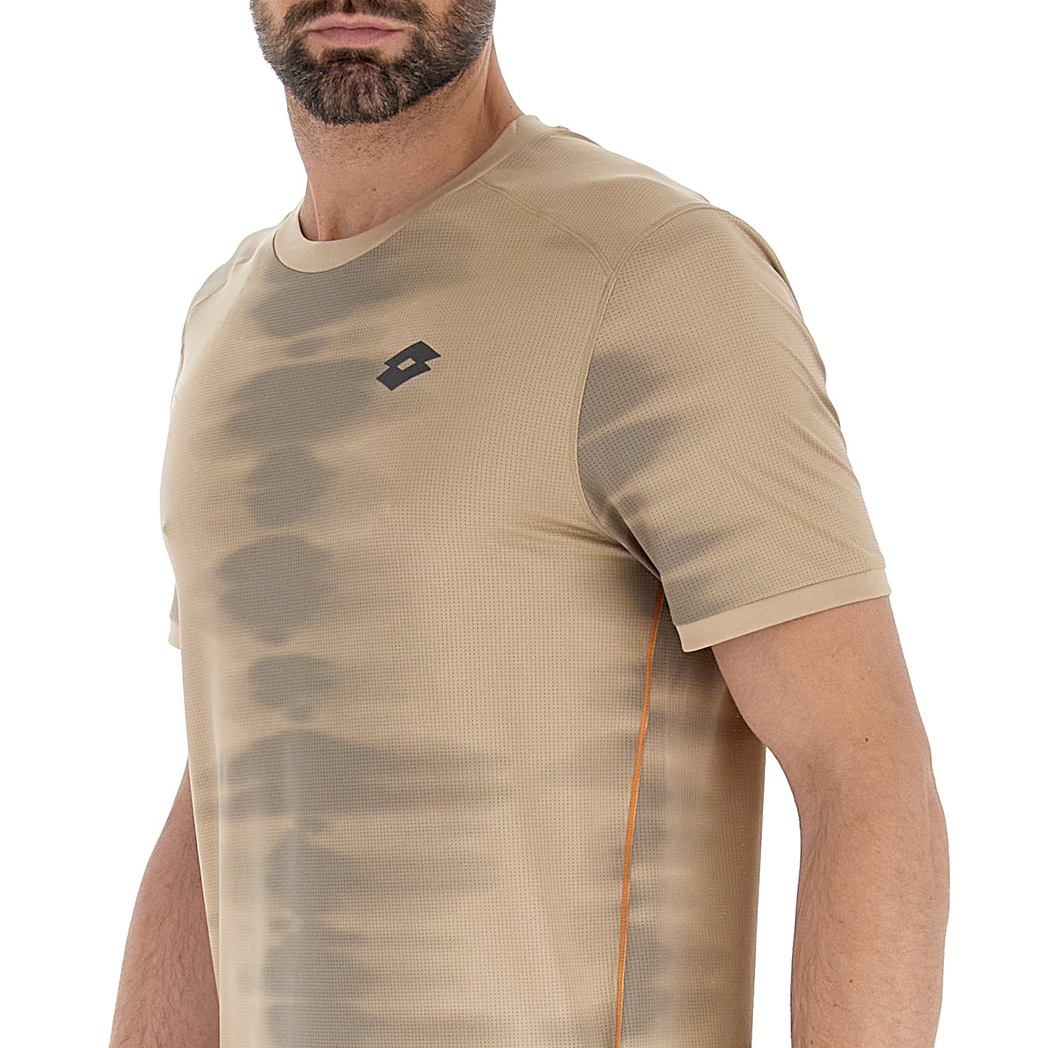 UOMO MAGLIETTA TENNIS TECH D2 BEIGE 220460 7RG 03