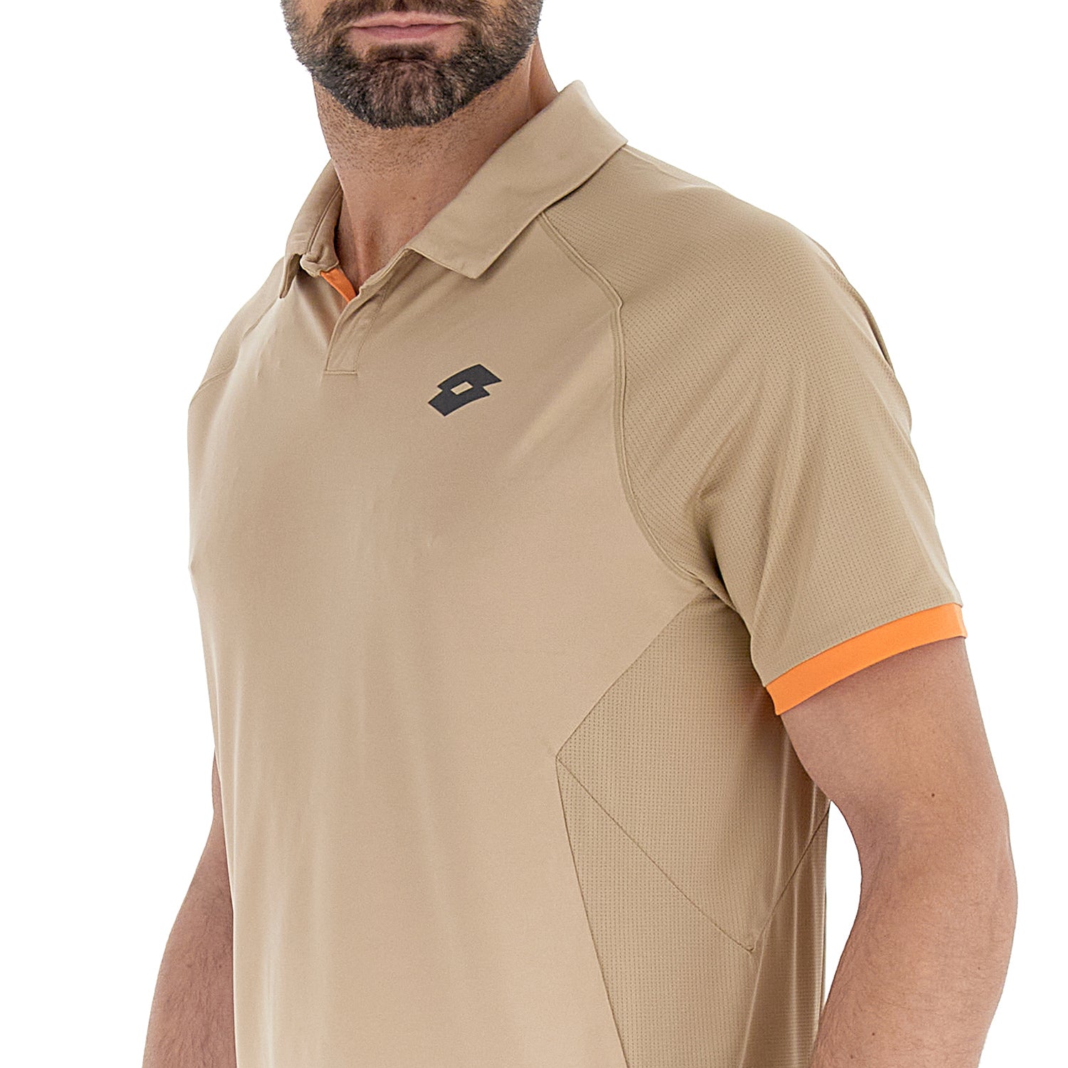 UOMO POLO TENNIS TECH D2 BEIGE 220461 7RG 03