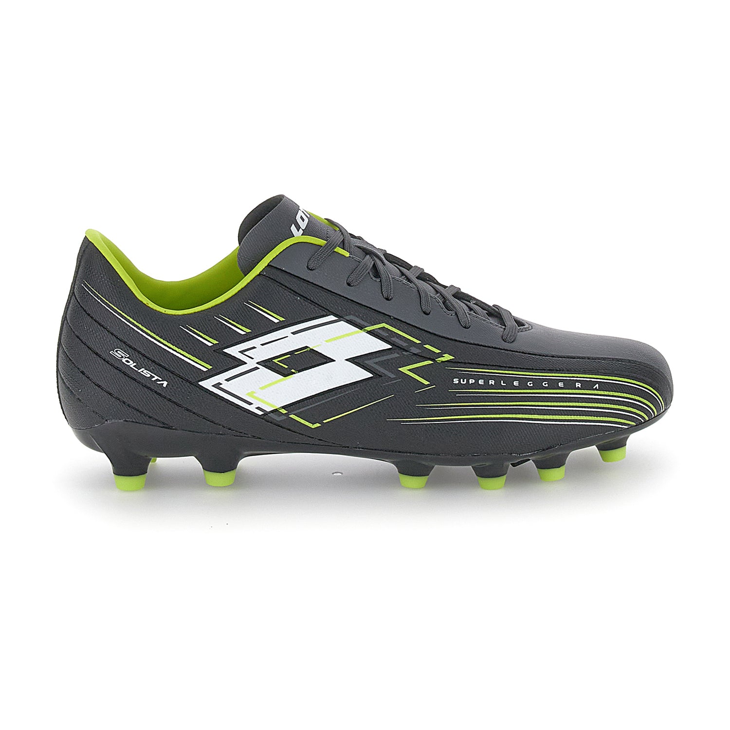 UNISEX SCARPE CALCIO FG SOLISTA 700 NERO 220562 AUF 01