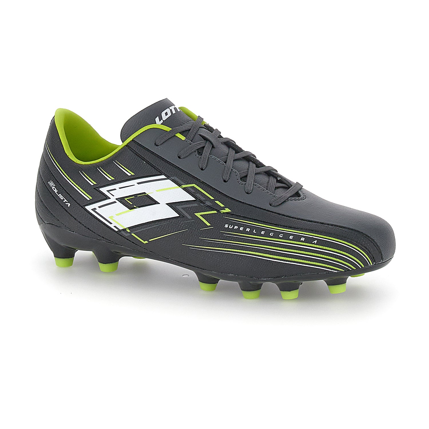 UNISEX SCARPE CALCIO FG SOLISTA 700 NERO 220562 AUF 02