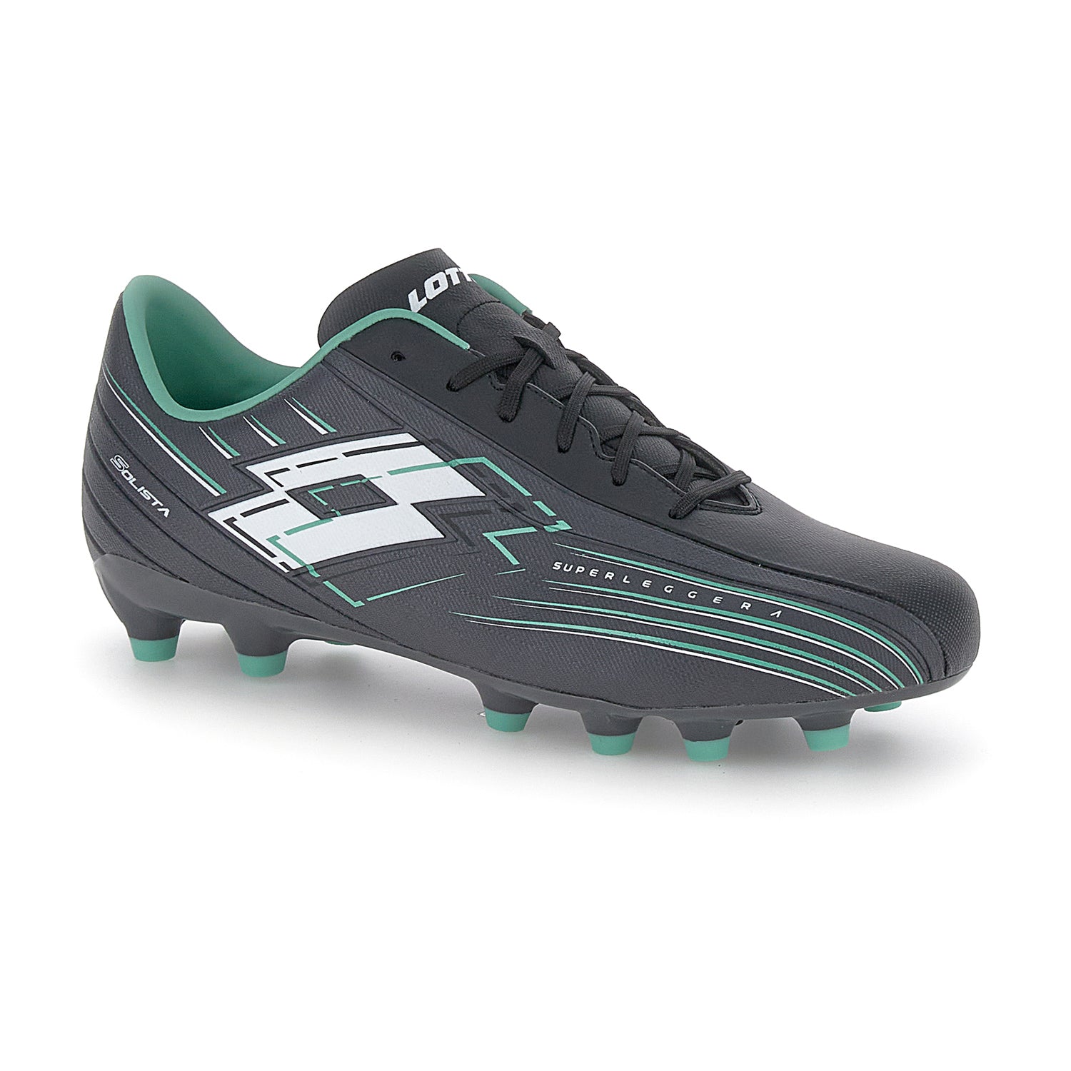 UNISEX SCARPE CALCIO FG SOLISTA 700 GRIGIO SCURO 220562 BPA 02