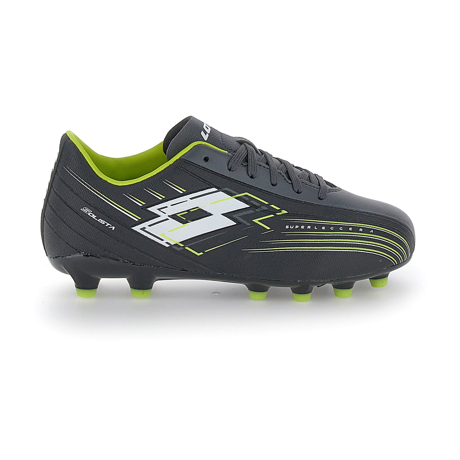 RAGAZZI SCARPE CALCIO FG SOLISTA 700 NERO 220565 AUF 01