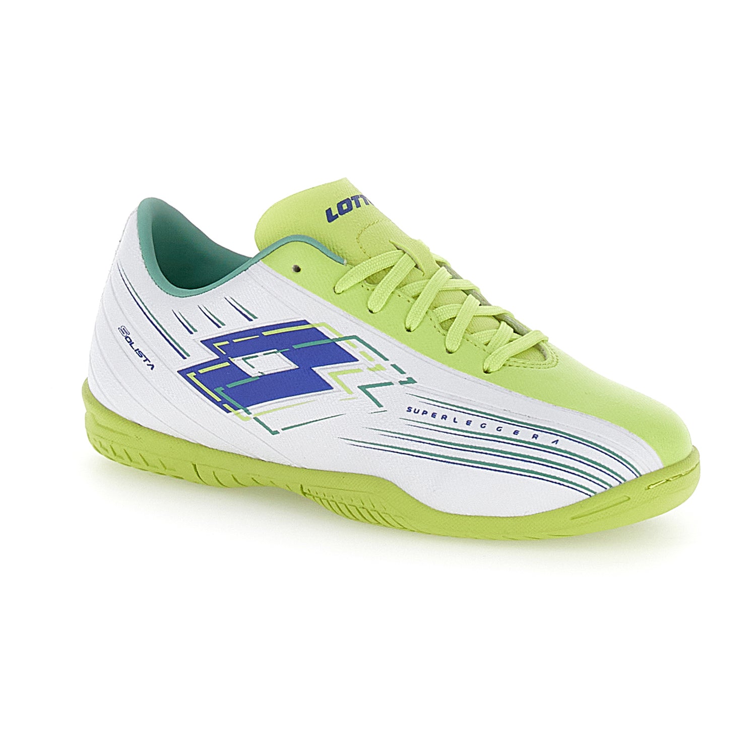 RAGAZZI SCARPE FUTSAL INDOOR SOLISTA 700 BIANCO 220566 BPB 02
