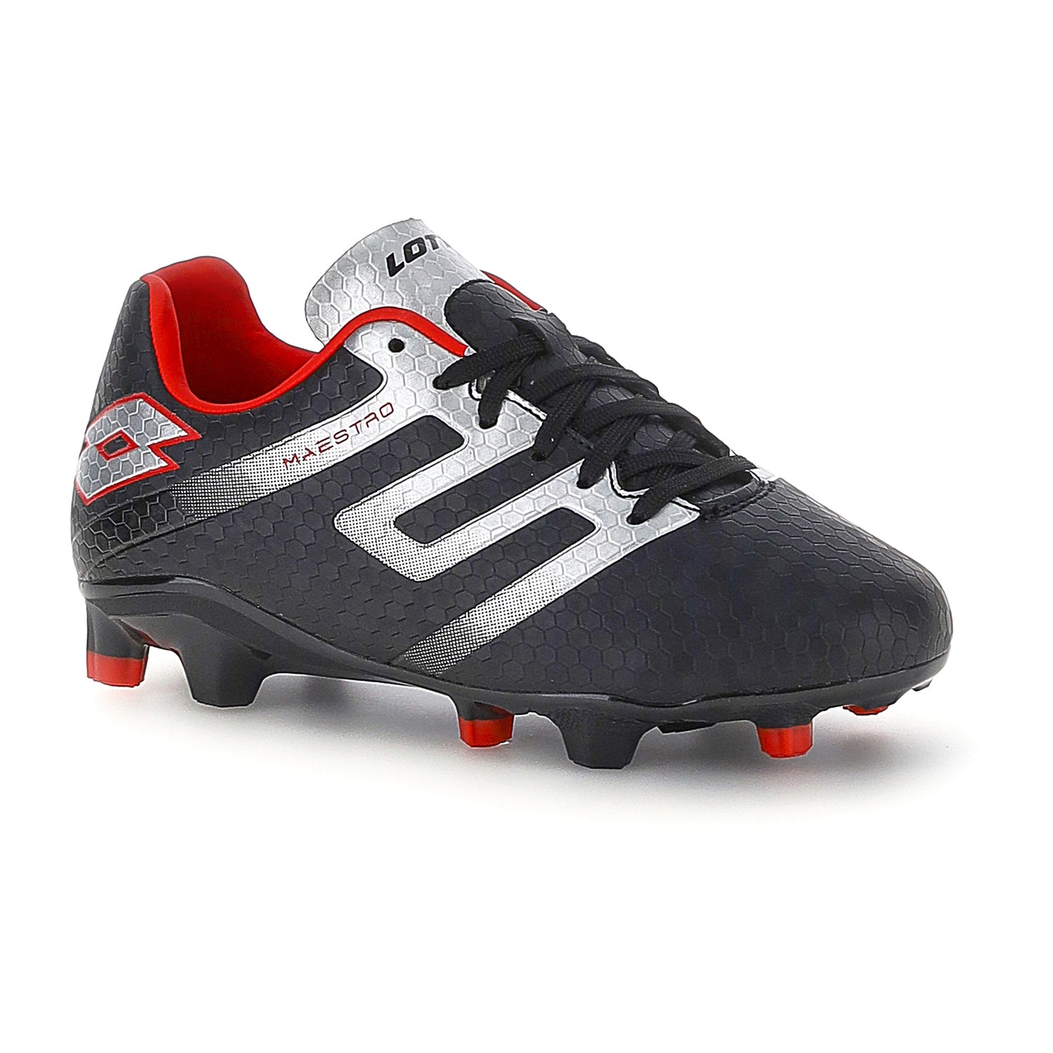 RAGAZZI SCARPE CALCIO FG MAESTRO 700 NERO 220574 80U 02