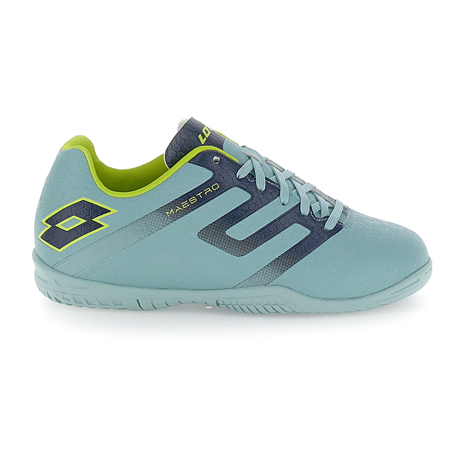 RAGAZZI SCARPE FUTSAL INDOOR MAESTRO 700 VERDE CHIARO 220575 BPC 01