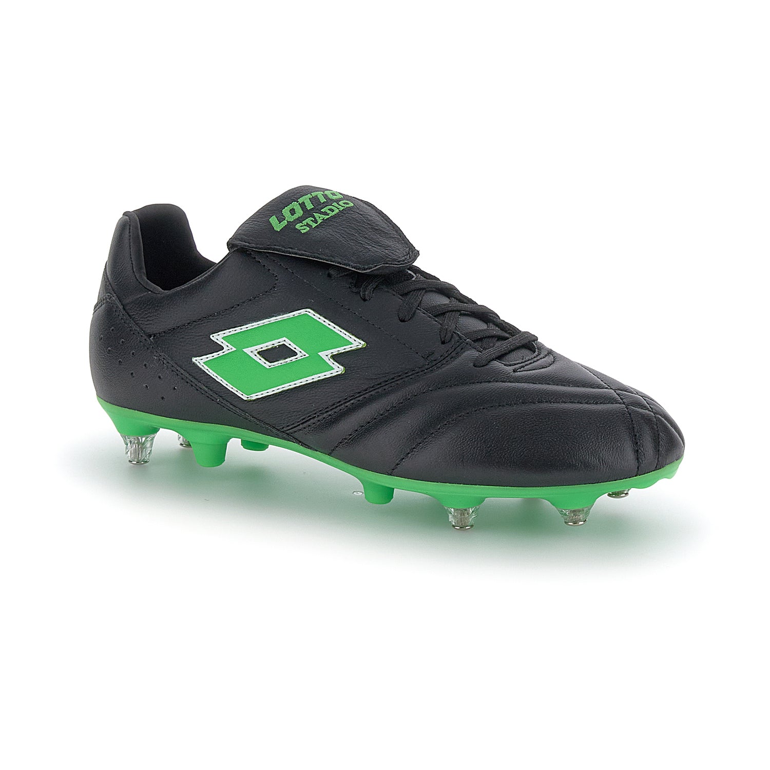 UNISEX SCARPE CALCIO SG STADIO 200 NERO 220577 1NI 02