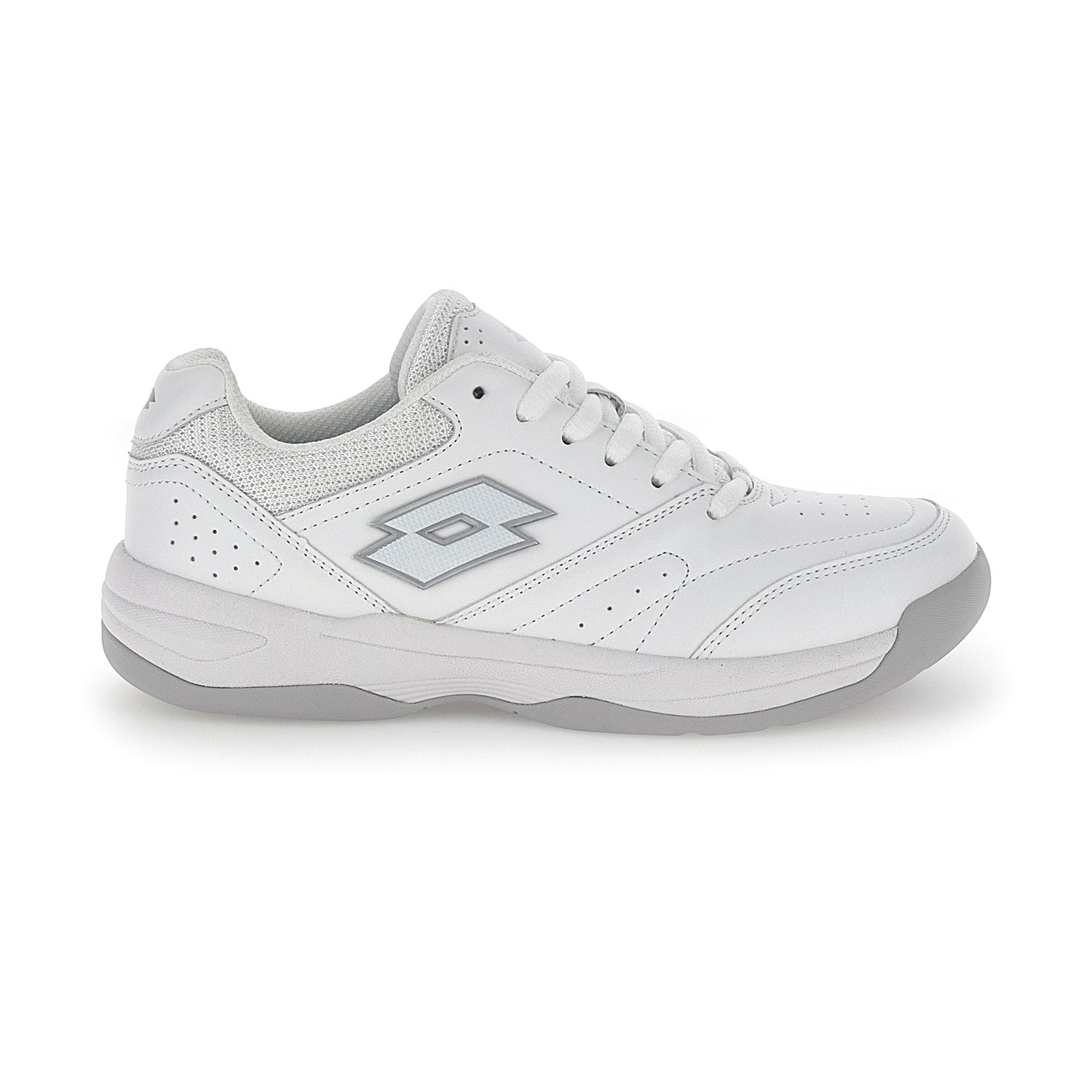 DONNA SCARPE COURT LOGO BIANCO 220655 1GN 01