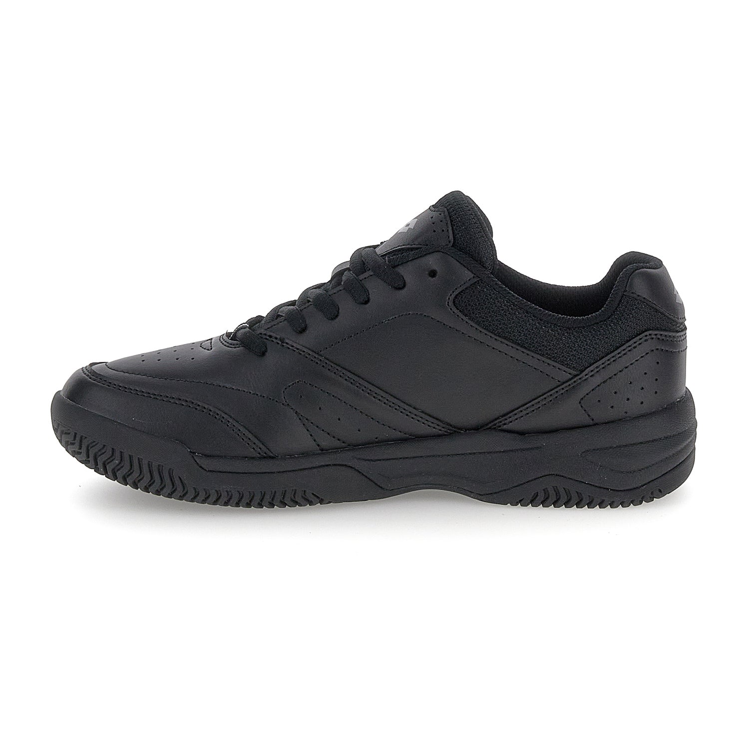 DONNA SCARPE COURT LOGO NERO 220655 1H8 03