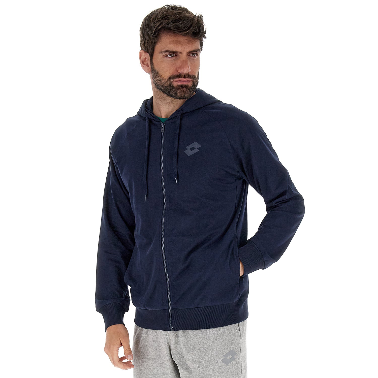 UOMO FELPA MULTISPORT BLU SCURO 220664 1CI 01