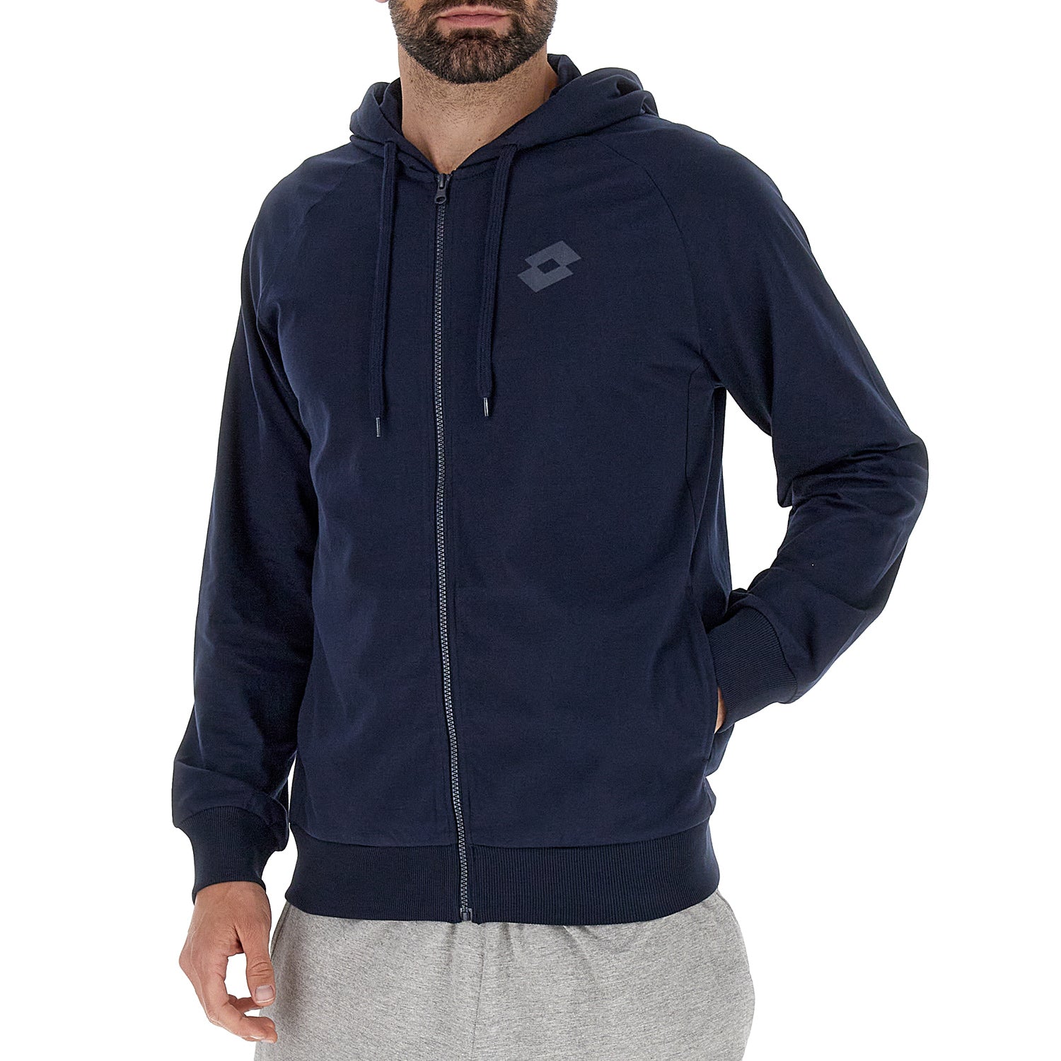 UOMO FELPA MULTISPORT BLU SCURO 220664 1CI 03