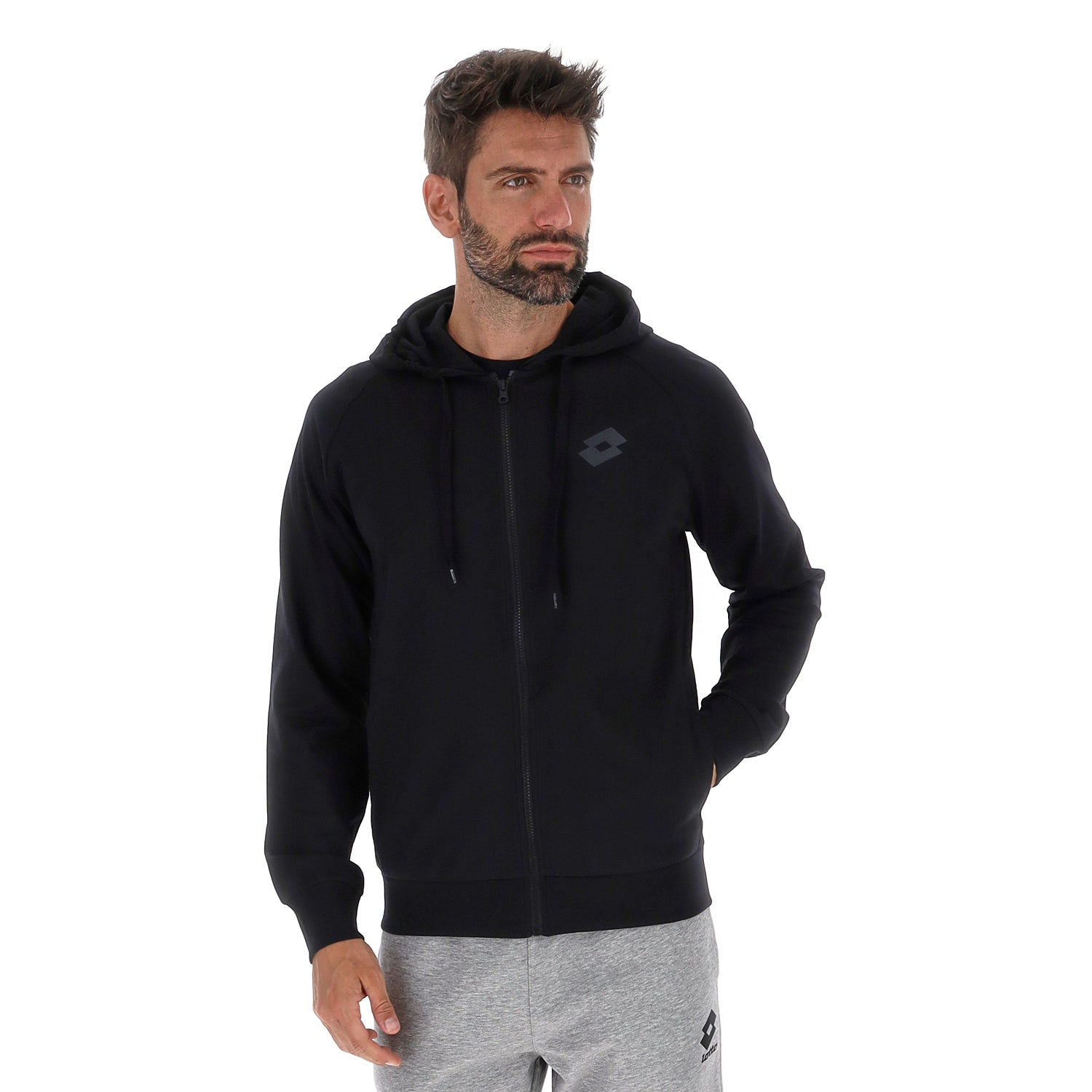 UOMO FELPA MULTISPORT NERO 220664 1CL 01