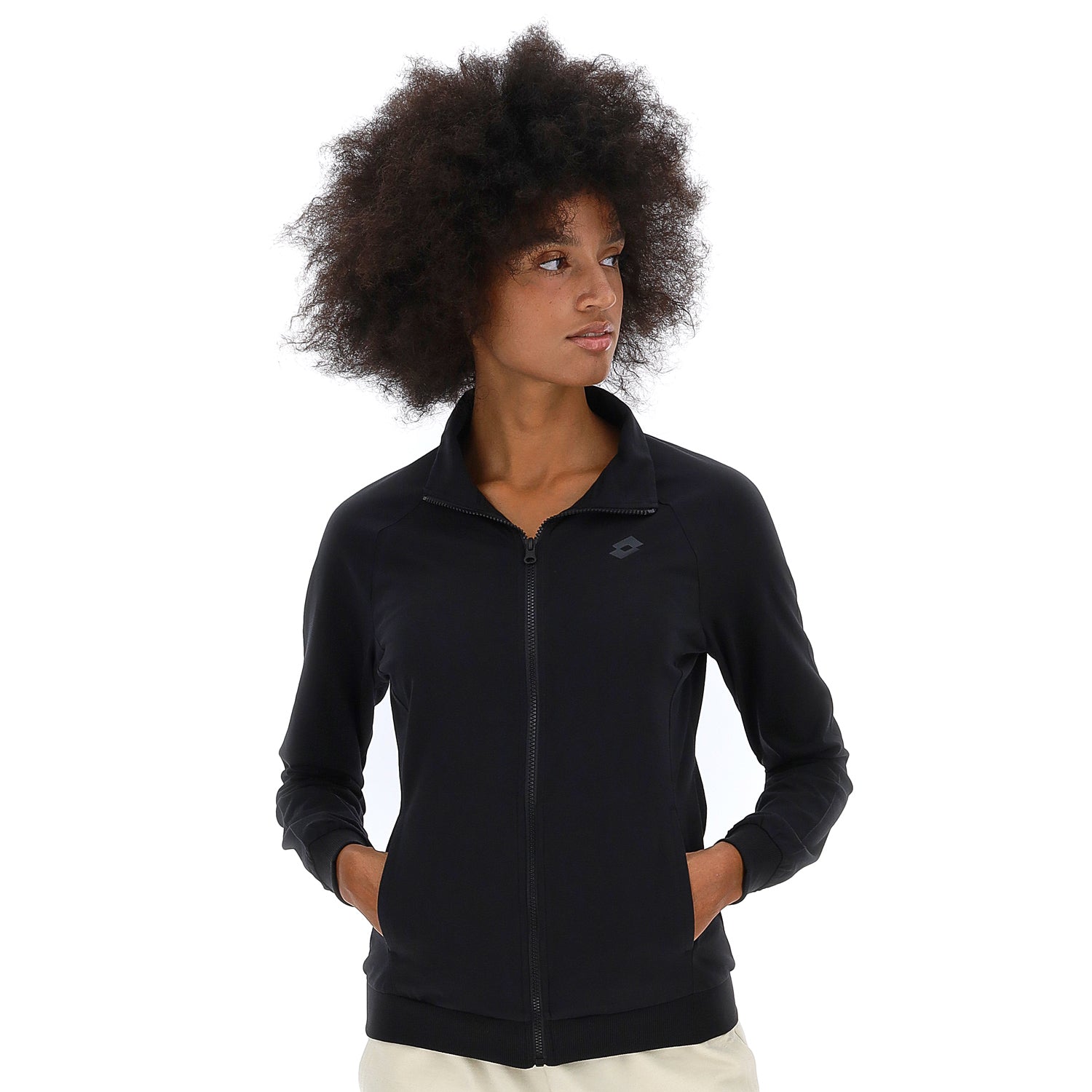 DONNA FELPA MULTISPORT NERO 220675 1CL 01