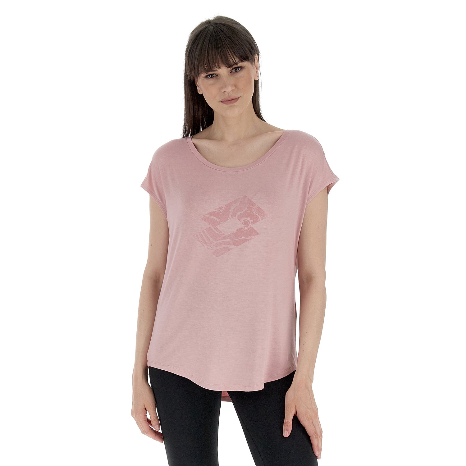 DONNA MAGLIETTA SHINE ROSA 220855 6UA 01