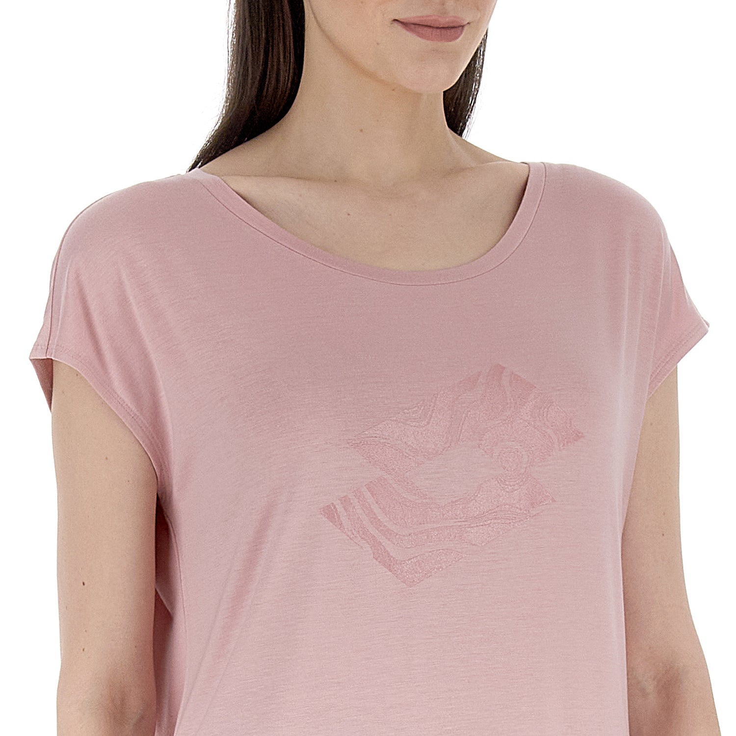 DONNA MAGLIETTA SHINE ROSA 220855 6UA 03