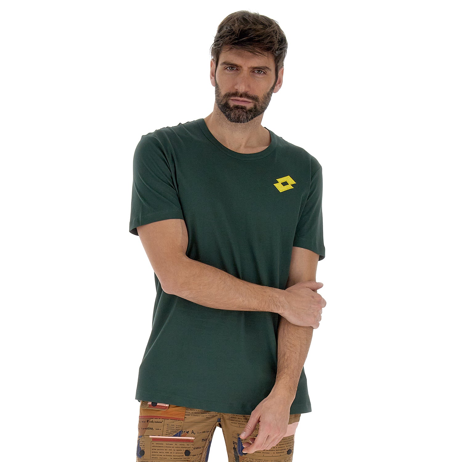 UOMO MAGLIETTA LOTTO NYC VERDE CHIARO 221323 550 01