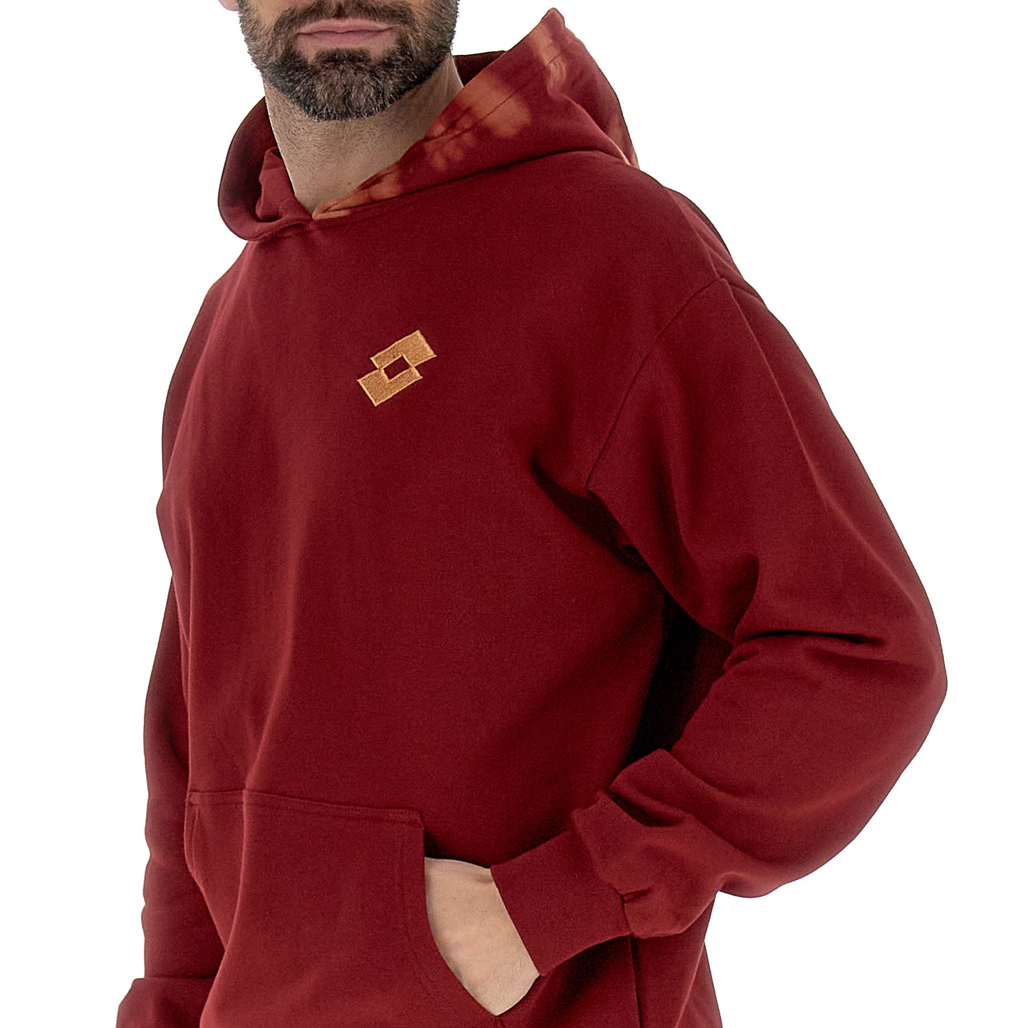 UOMO FELPA LOTTO NYC ROSSO 221327 03U 03