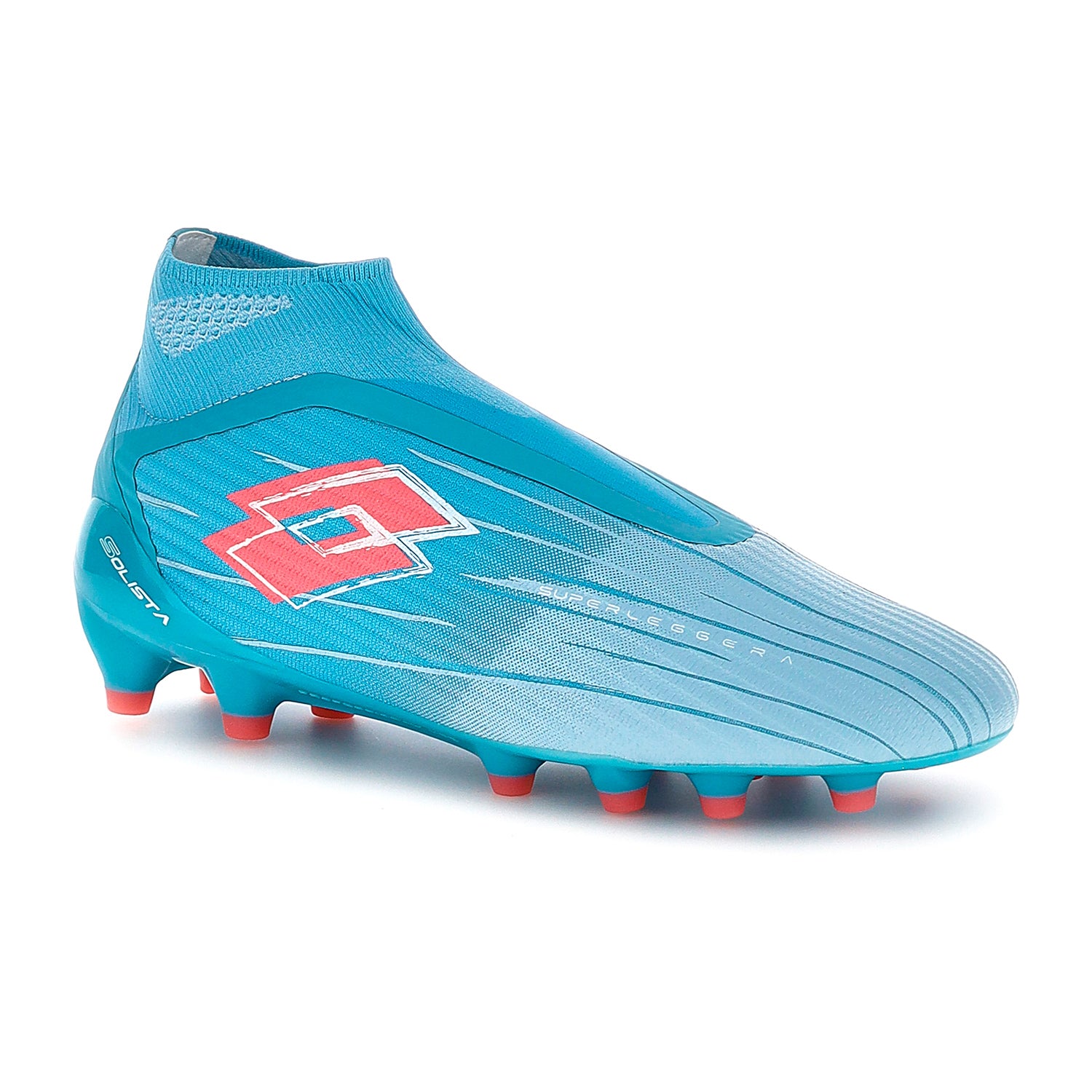 UNISEX SCARPE CALCIO FG SOLISTA 100 AZZURRO 221351 DK5 02