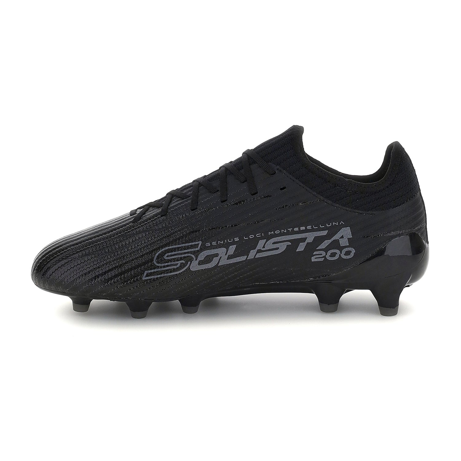 UNISEX SCARPE CALCIO FG SOLISTA 200 NERO 221353 1CL 03
