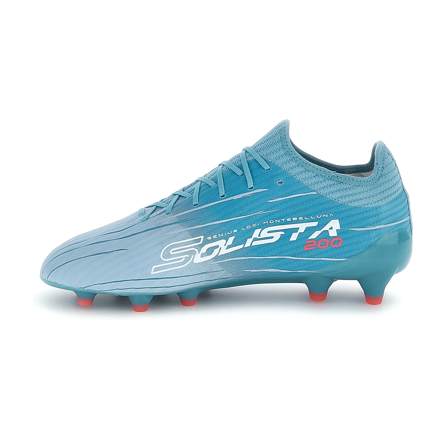 UNISEX SCARPE CALCIO FG SOLISTA 200 AZZURRO 221353 DK5 03