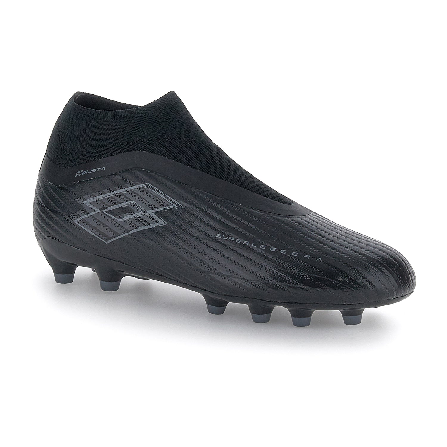 UNISEX SCARPE CALCIO FG SOLISTA 300 NERO 221355 1CL 02