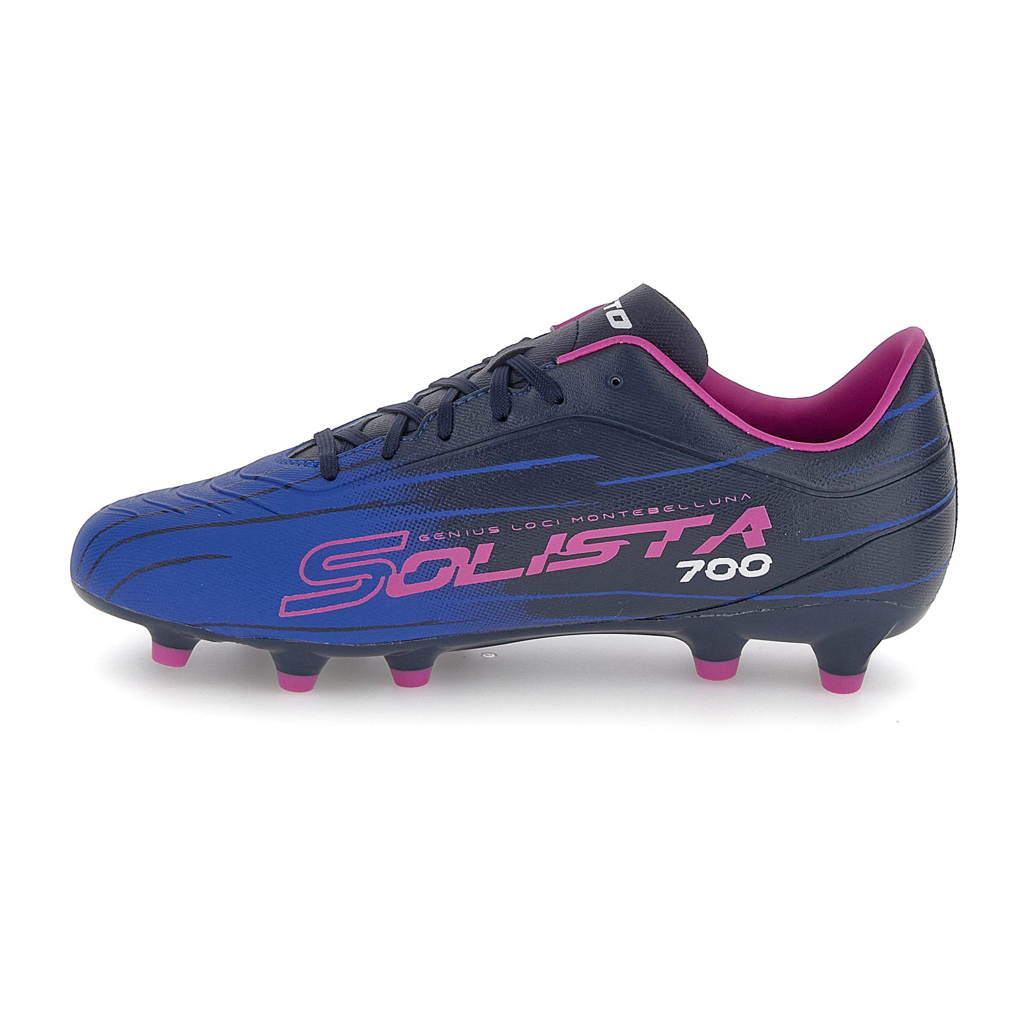 UNISEX SCARPE CALCIO FG SOLISTA 700 BLU SCURO 221357 CJS 03