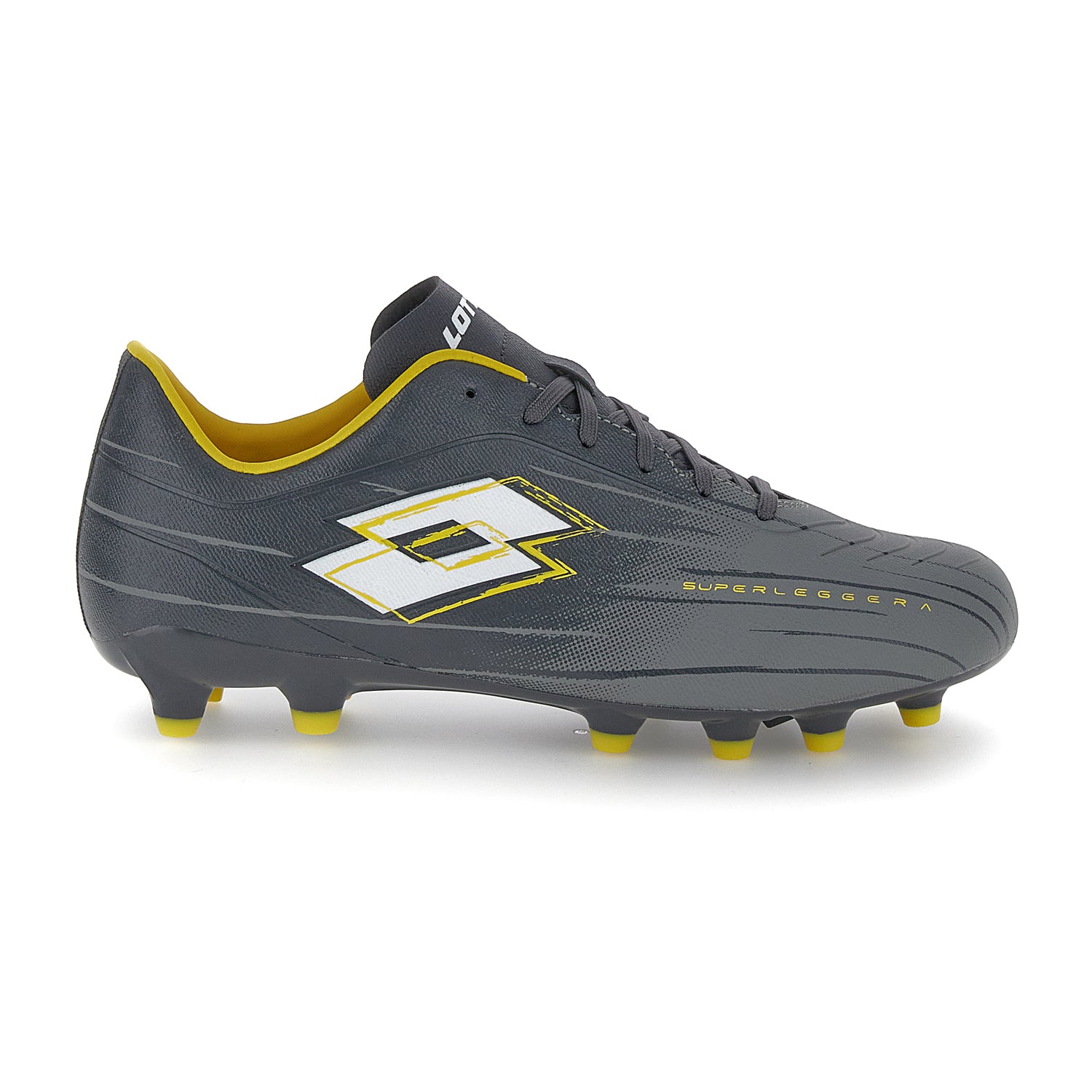 Scarpe Calcio Fg Solista 700 Grigio Scuro Unisex Lotto