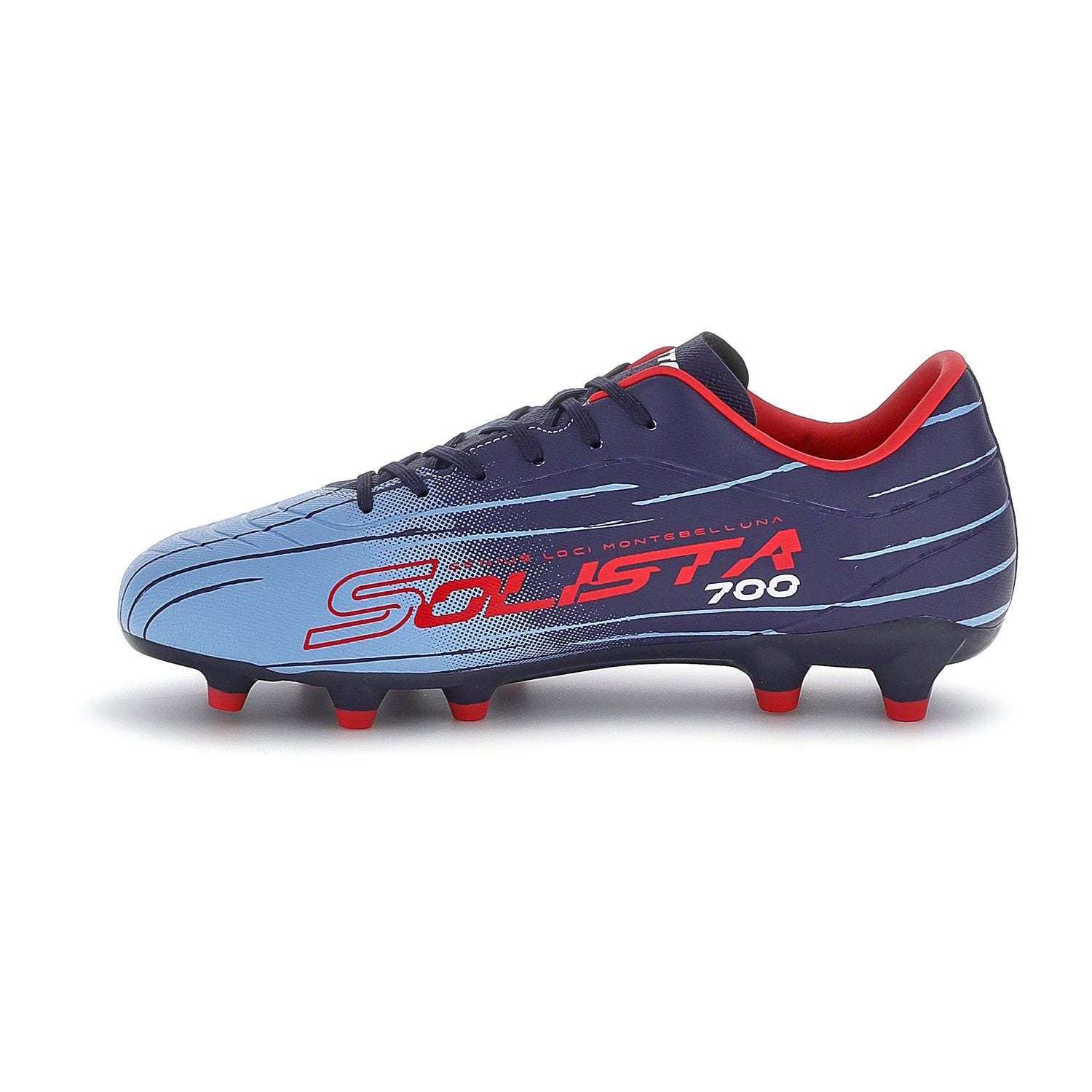 UNISEX SCARPE CALCIO FG SOLISTA 700 BLU 221357 DKC 03
